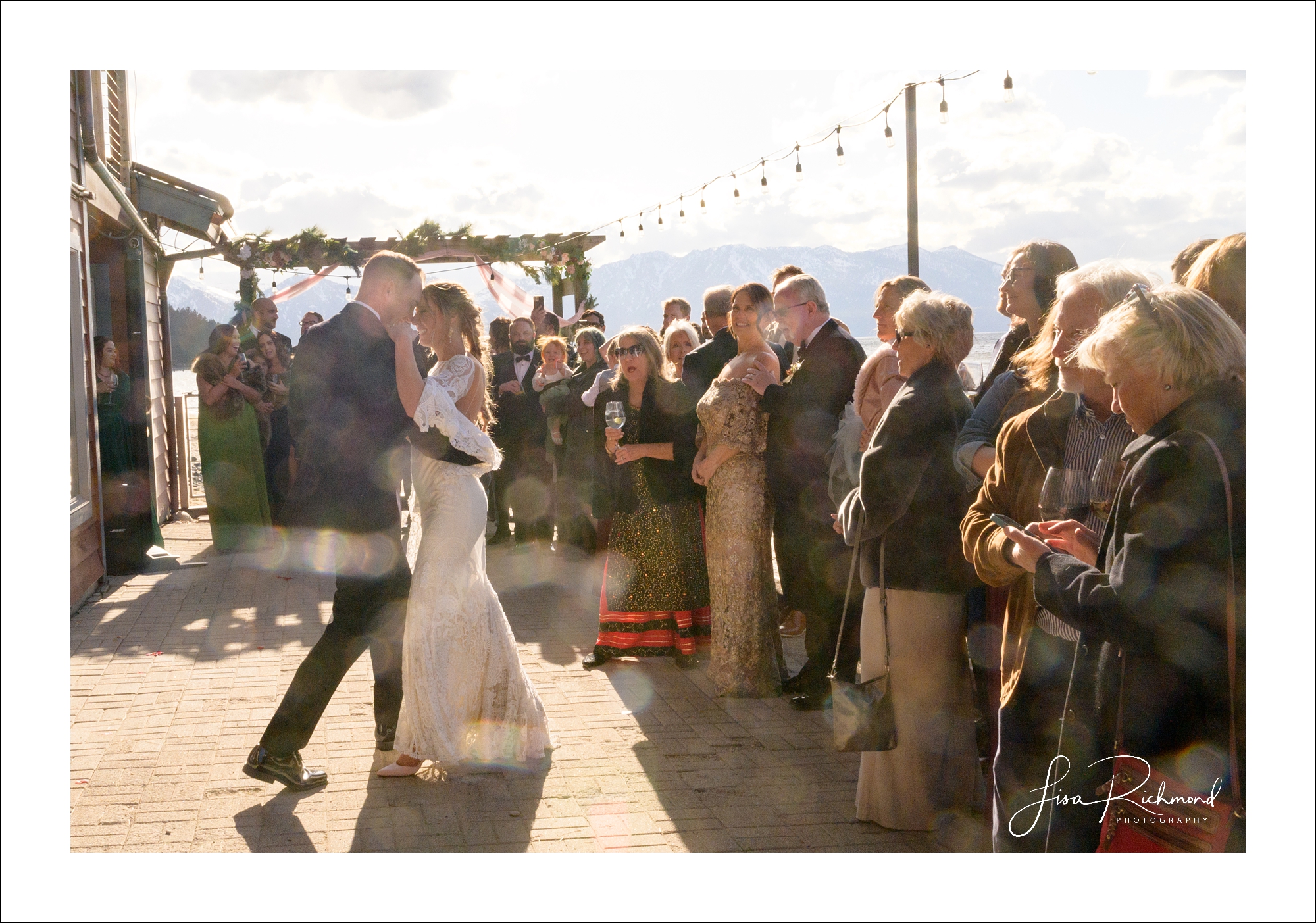 Matt and Madison &#8211; finally tie the knot at The Idle Hour on Lake Tahoe