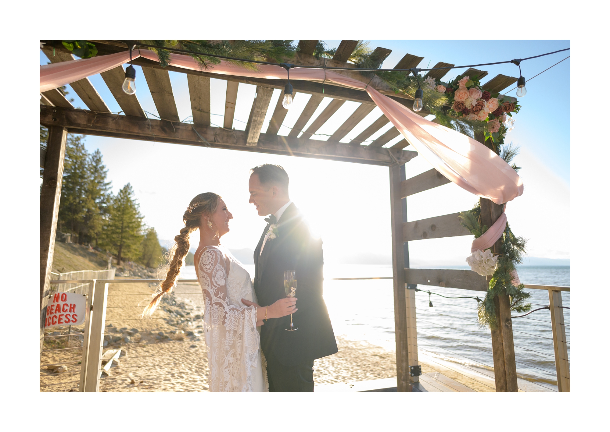 Matt and Madison &#8211; finally tie the knot at The Idle Hour on Lake Tahoe