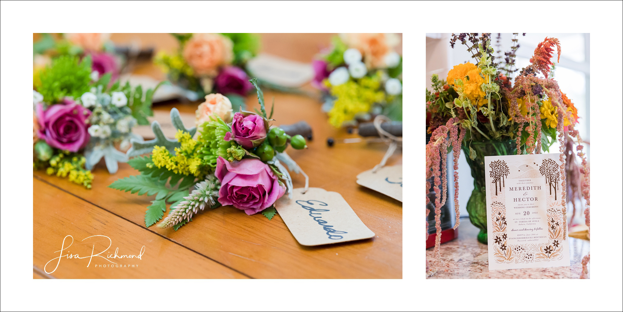 Meredith and Hector &#8211; Celebration at St. Teresa of Avila the Flower Farm