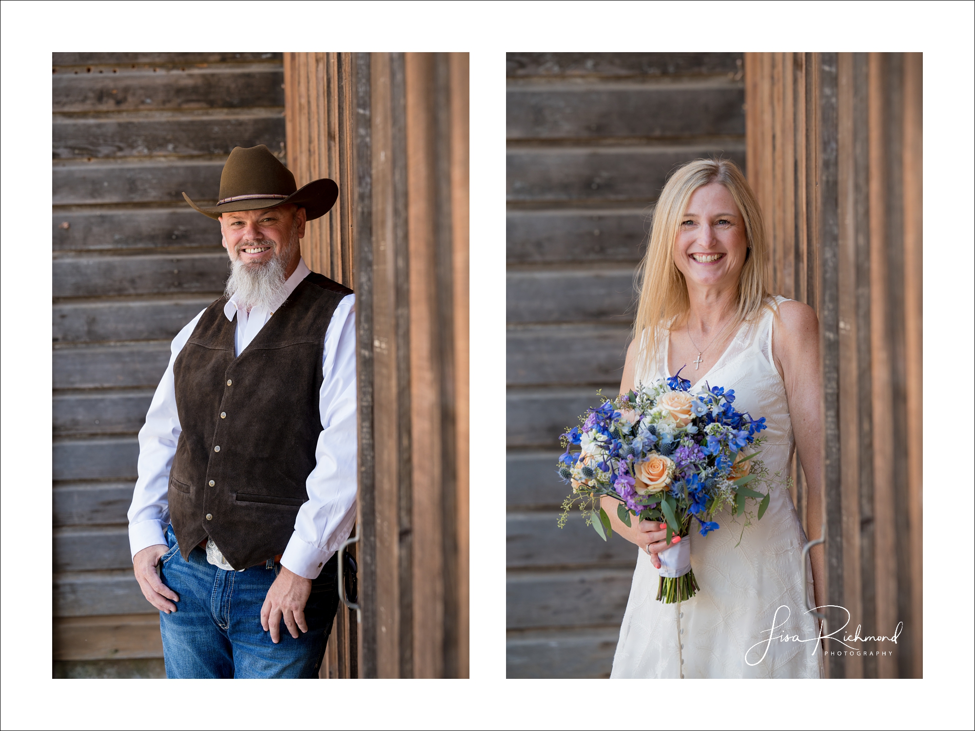 Pam and Dave- Married at the Bayley Barn