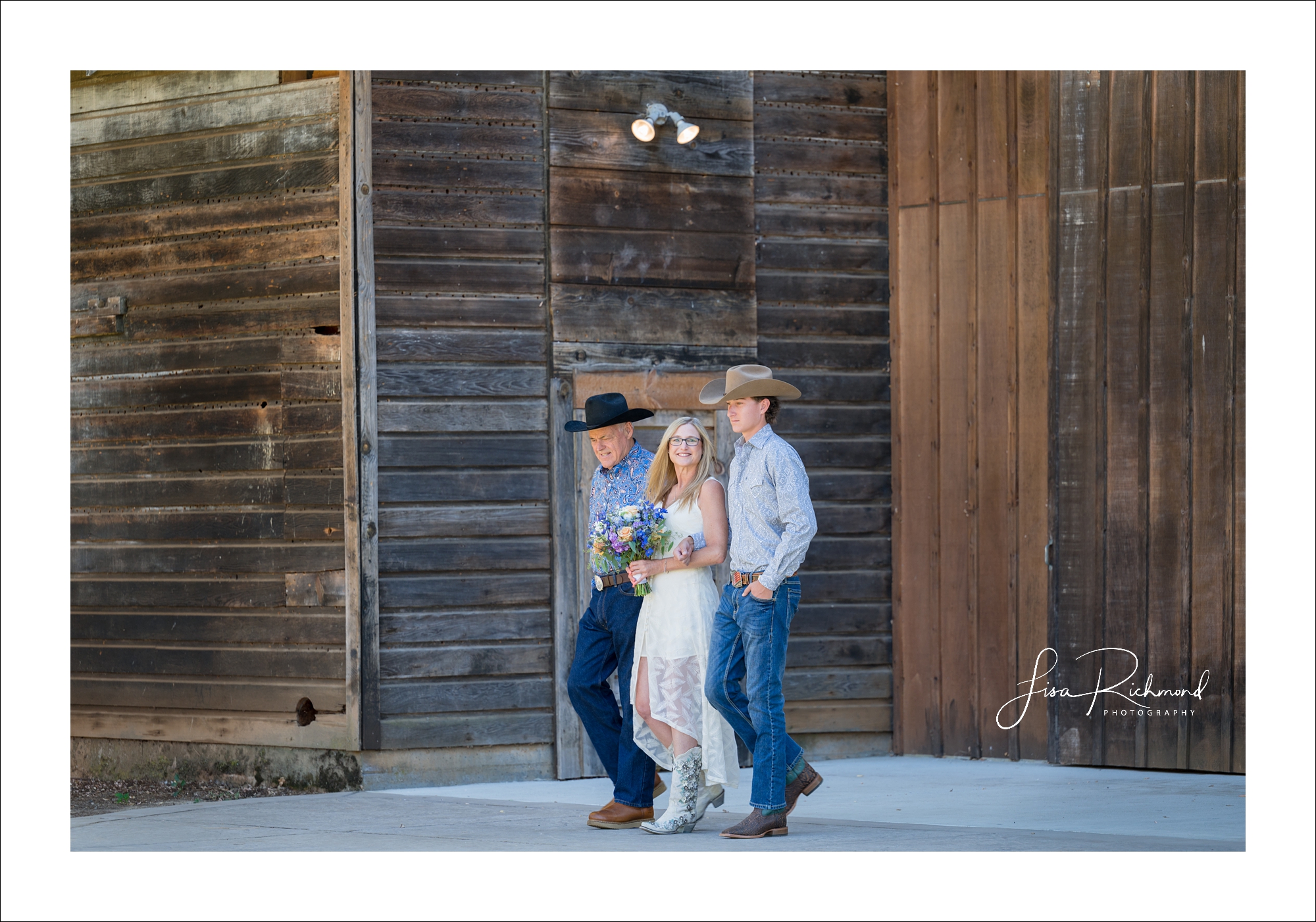 Pam and Dave- Married at the Bayley Barn