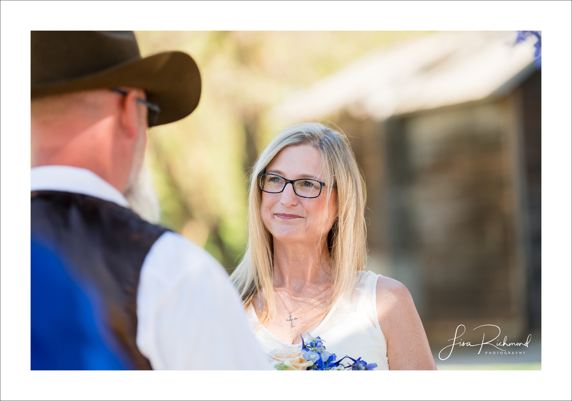 Pam and Dave- Married at the Bayley Barn