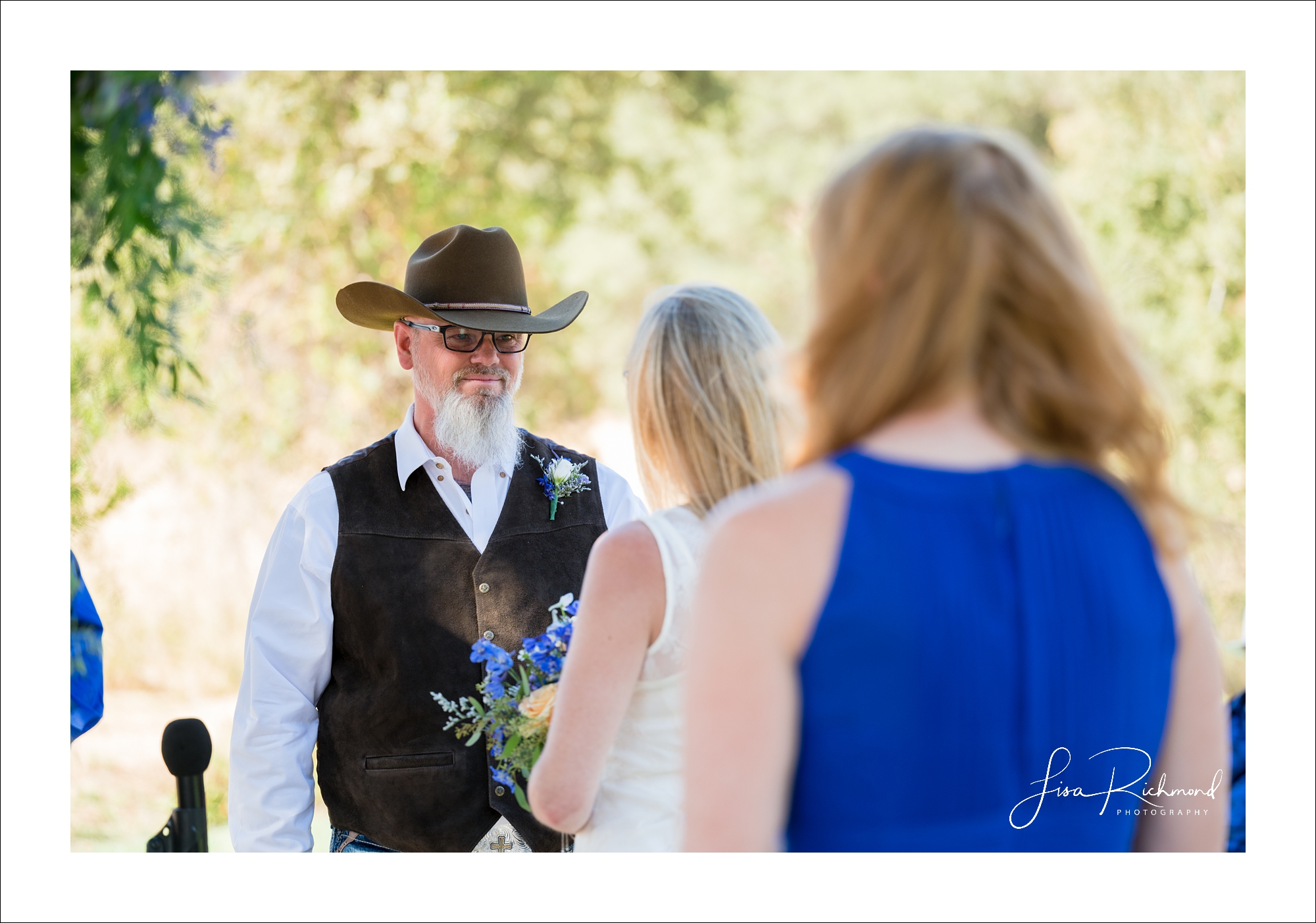 Pam and Dave- Married at the Bayley Barn