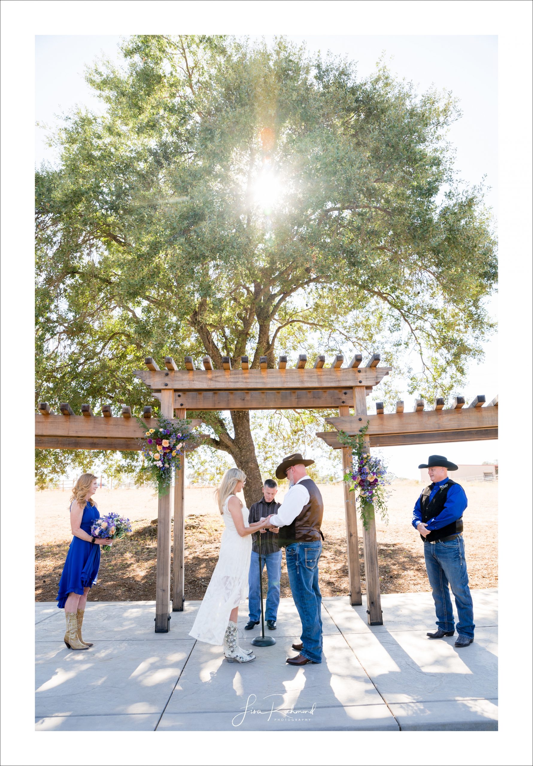 Pam and Dave- Married at the Bayley Barn