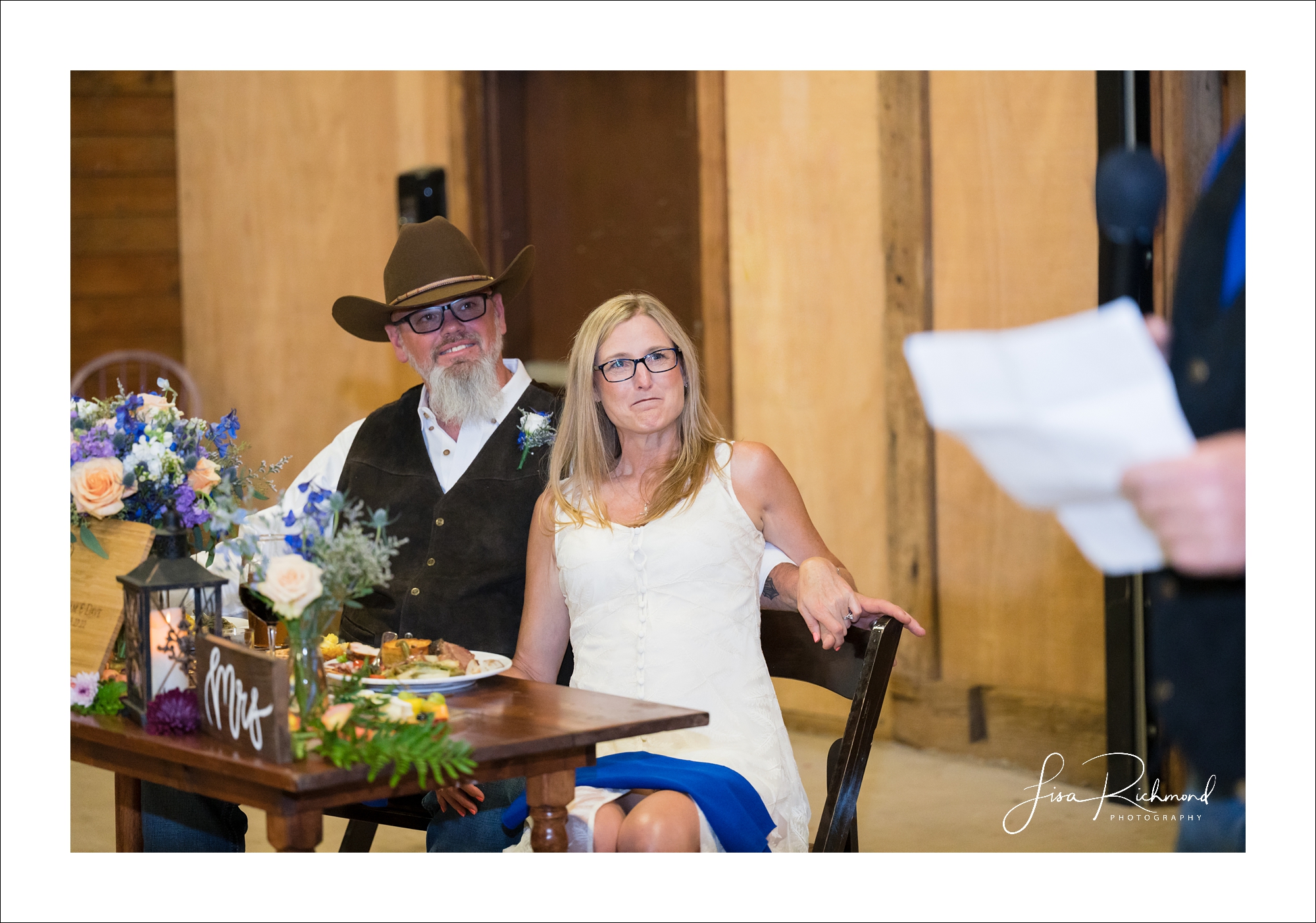 Pam and Dave- Married at the Bayley Barn