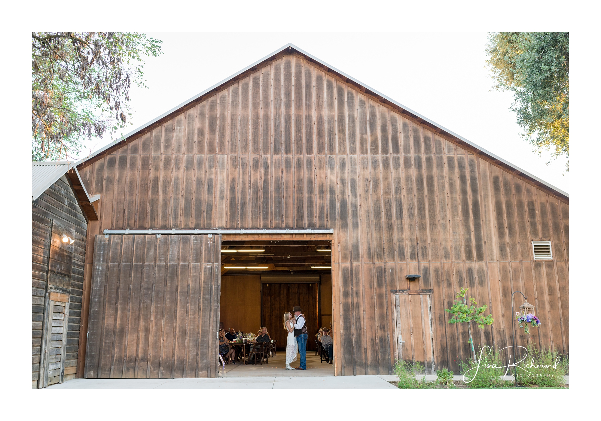 Pam and Dave- Married at the Bayley Barn