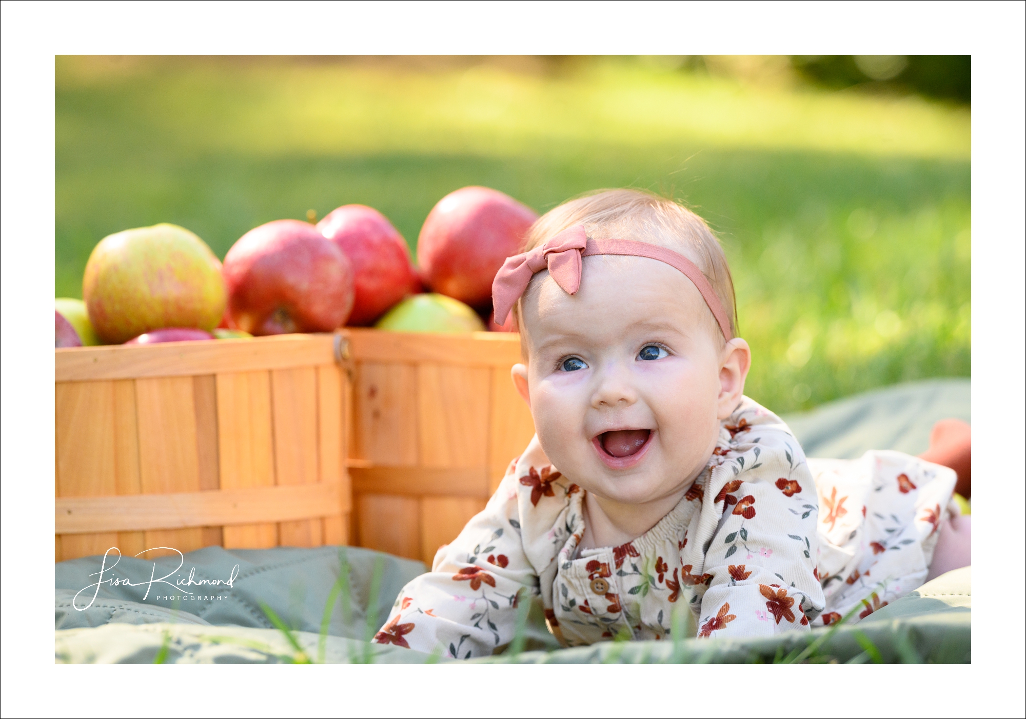 Ava is 6 months old! Let&#8217;s head to Apple Hill!