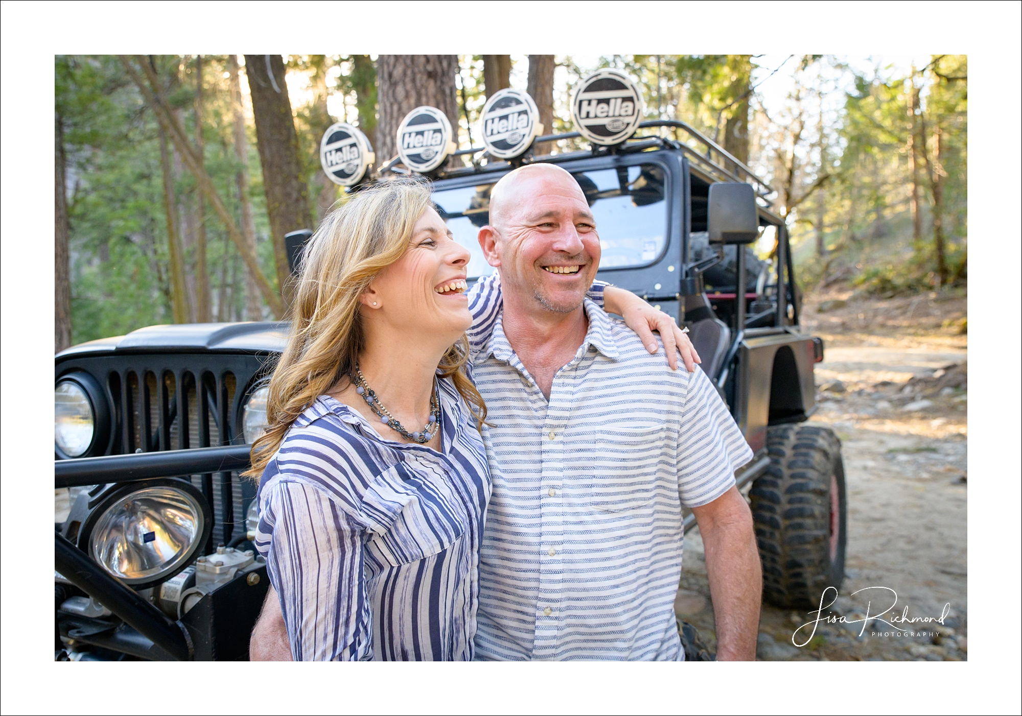 Donna and Robert <br> Engagement session at Alder Creek