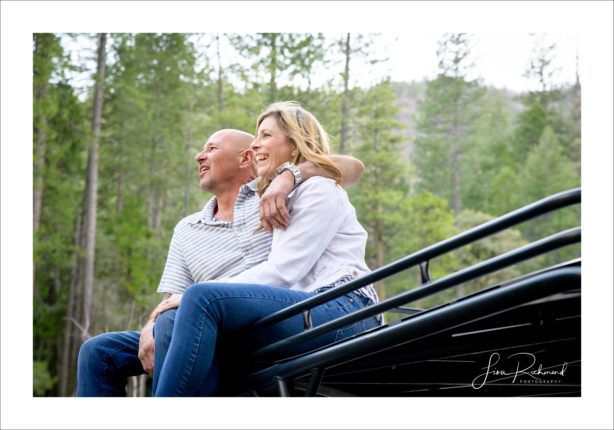 Donna and Robert <br> Engagement session at Alder Creek