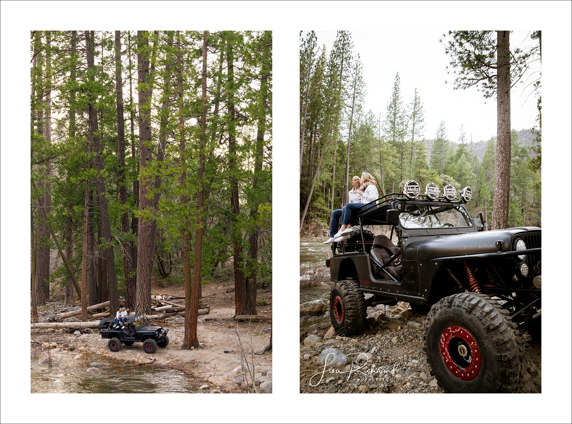 Donna and Robert <br> Engagement session at Alder Creek