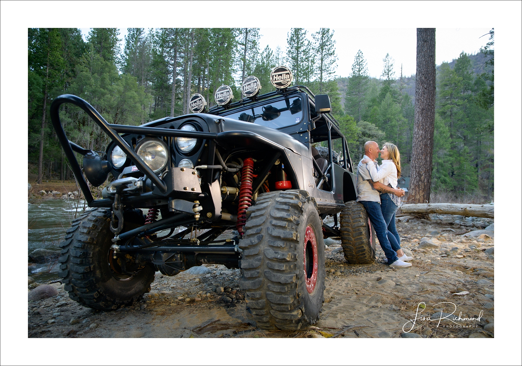 Donna and Robert <br> Engagement session at Alder Creek