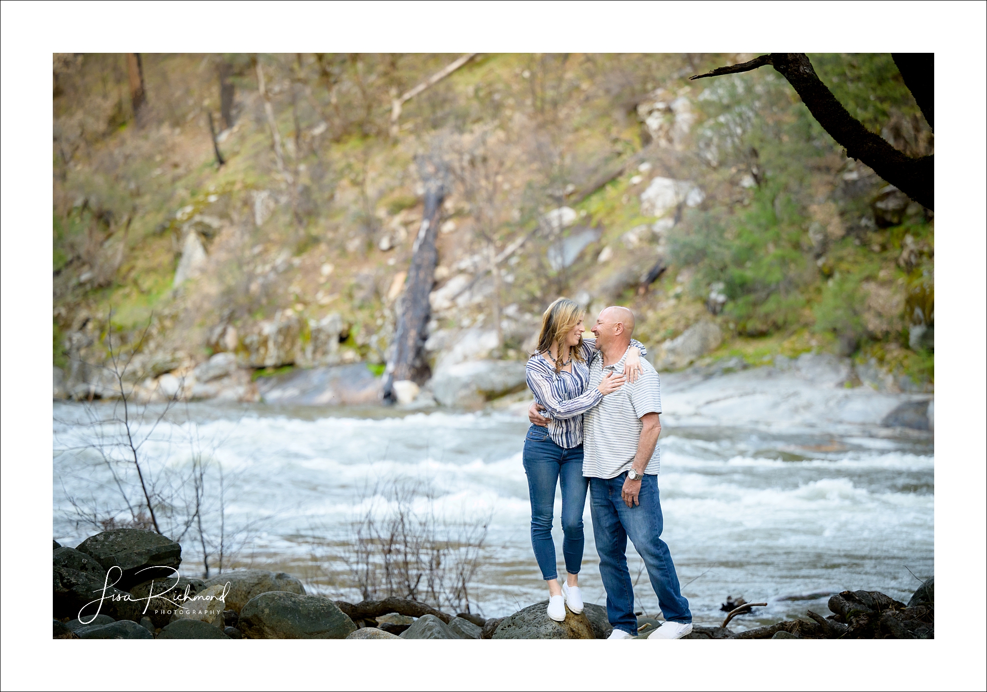 Donna and Robert <br> Engagement session at Alder Creek