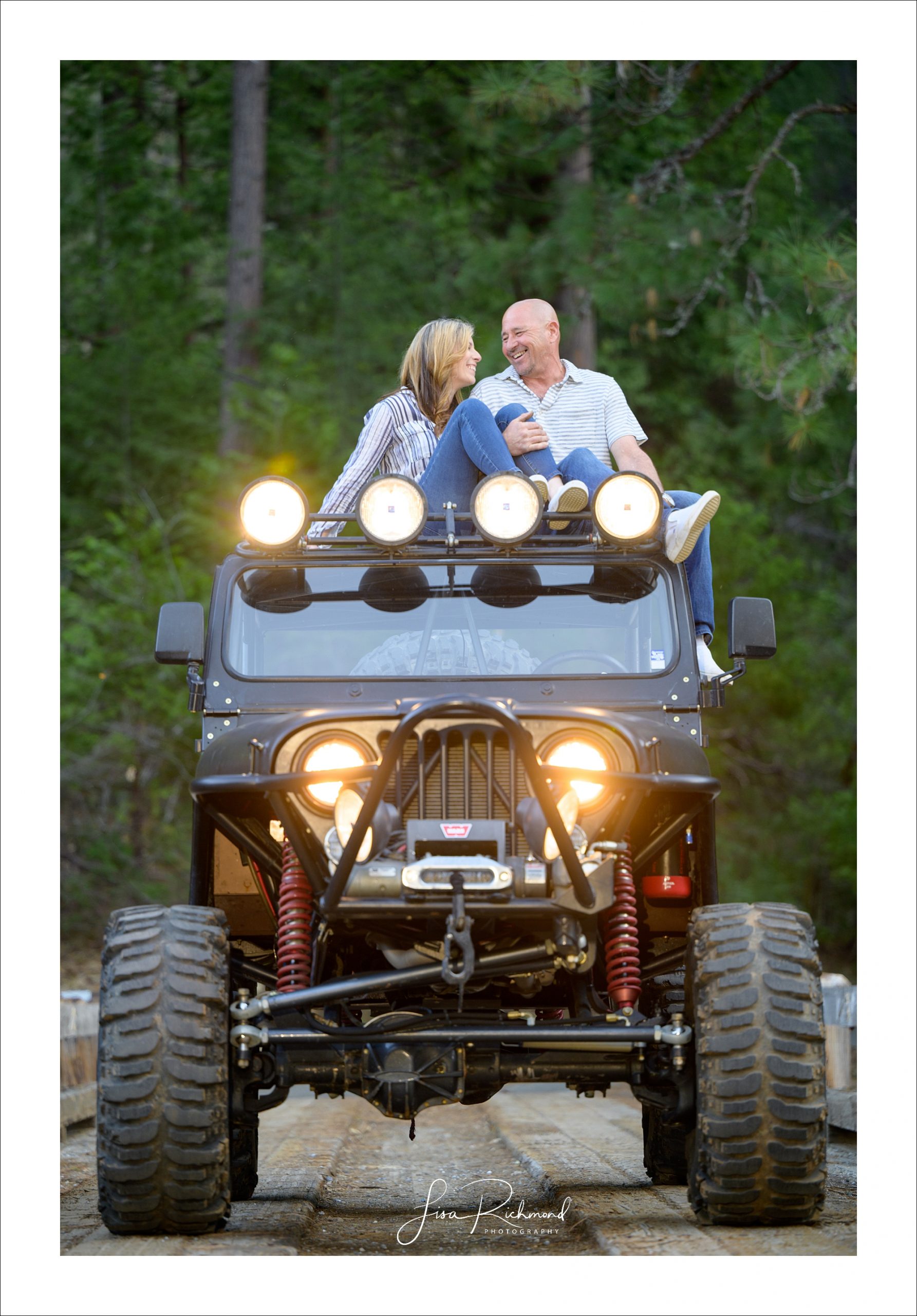 Donna and Robert <br> Engagement session at Alder Creek