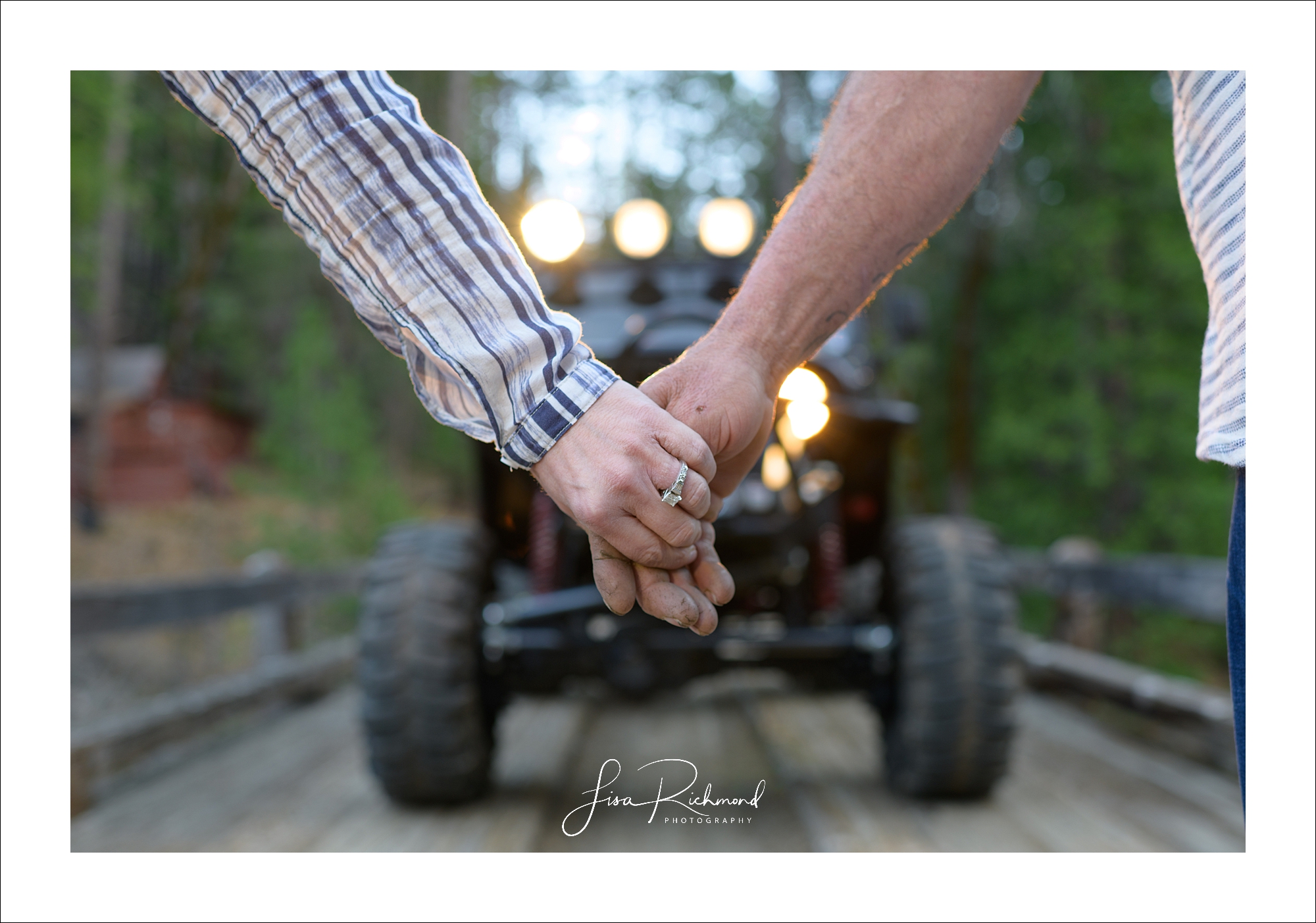 Donna and Robert <br> Engagement session at Alder Creek