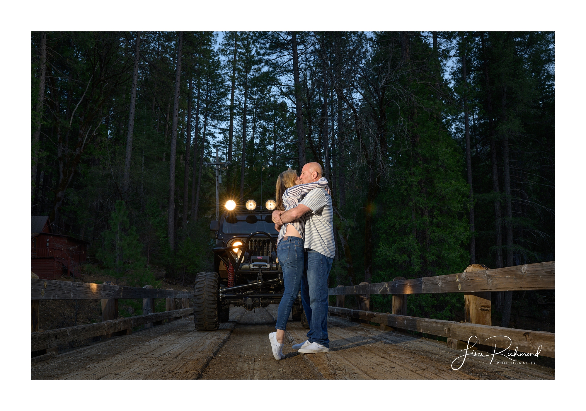 Donna and Robert <br> Engagement session at Alder Creek