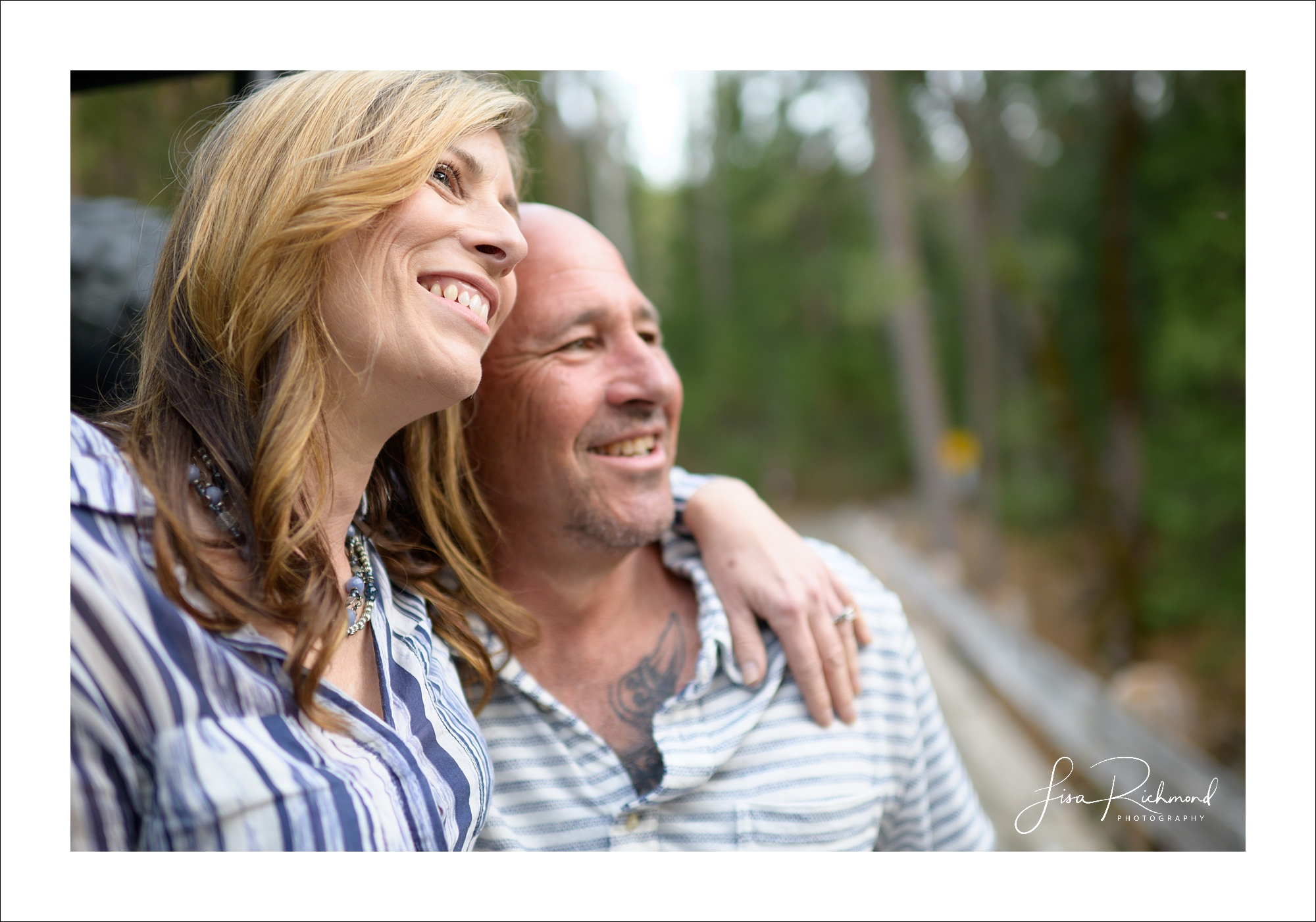 Donna and Robert <br> Engagement session at Alder Creek