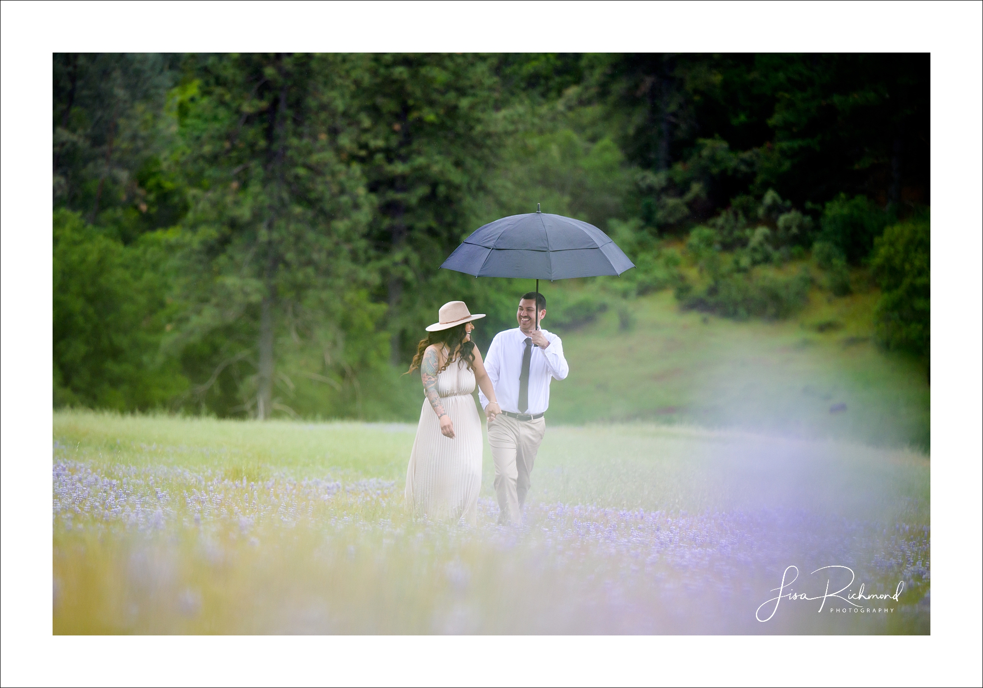 Jessica and Cory- Engagement Session at Black Oak Mountain Vineyards