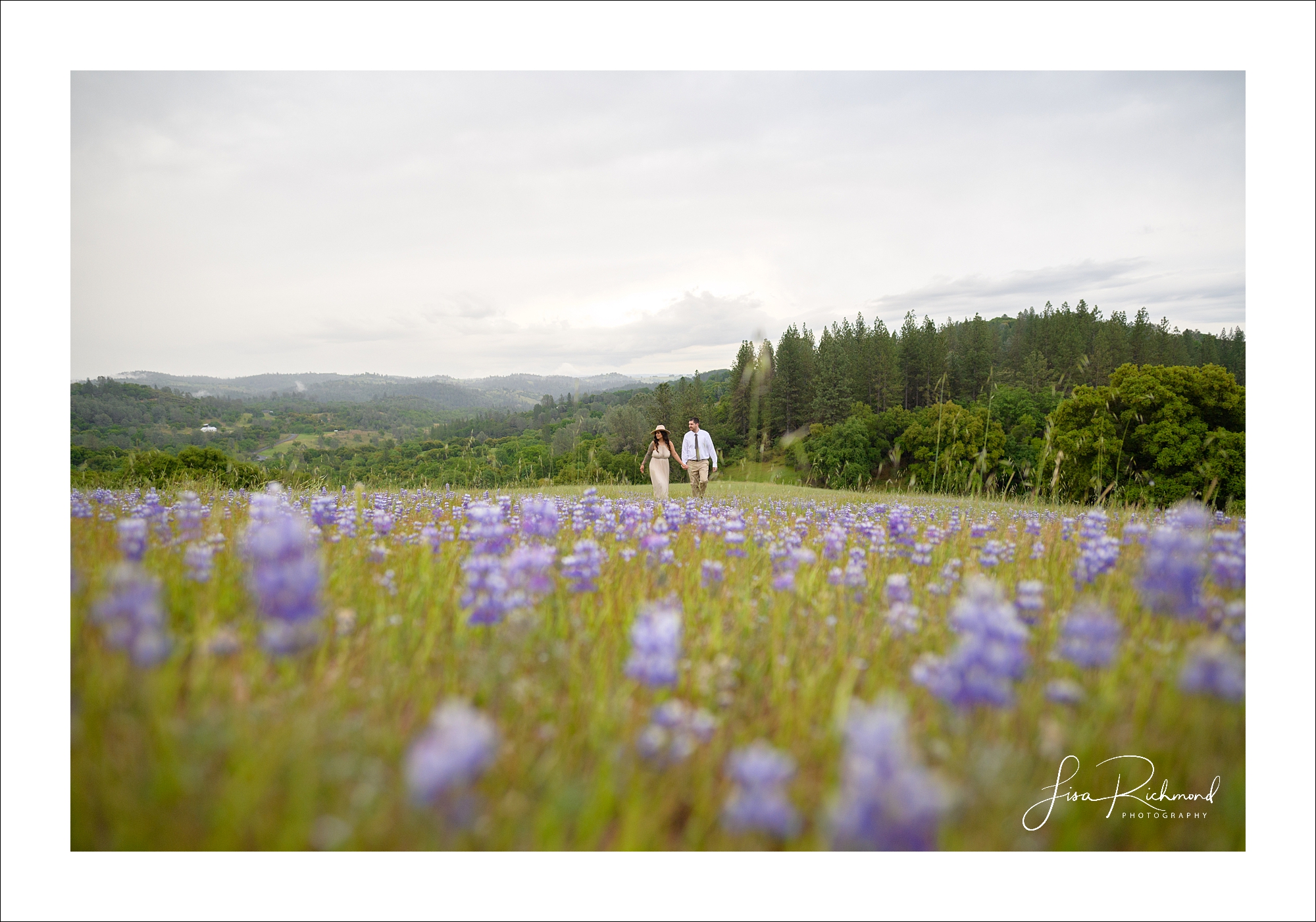 Jessica and Cory- Engagement Session at Black Oak Mountain Vineyards