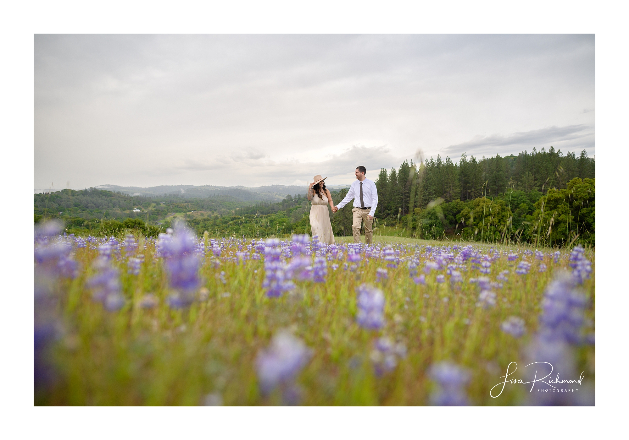 Jessica and Cory- Engagement Session at Black Oak Mountain Vineyards