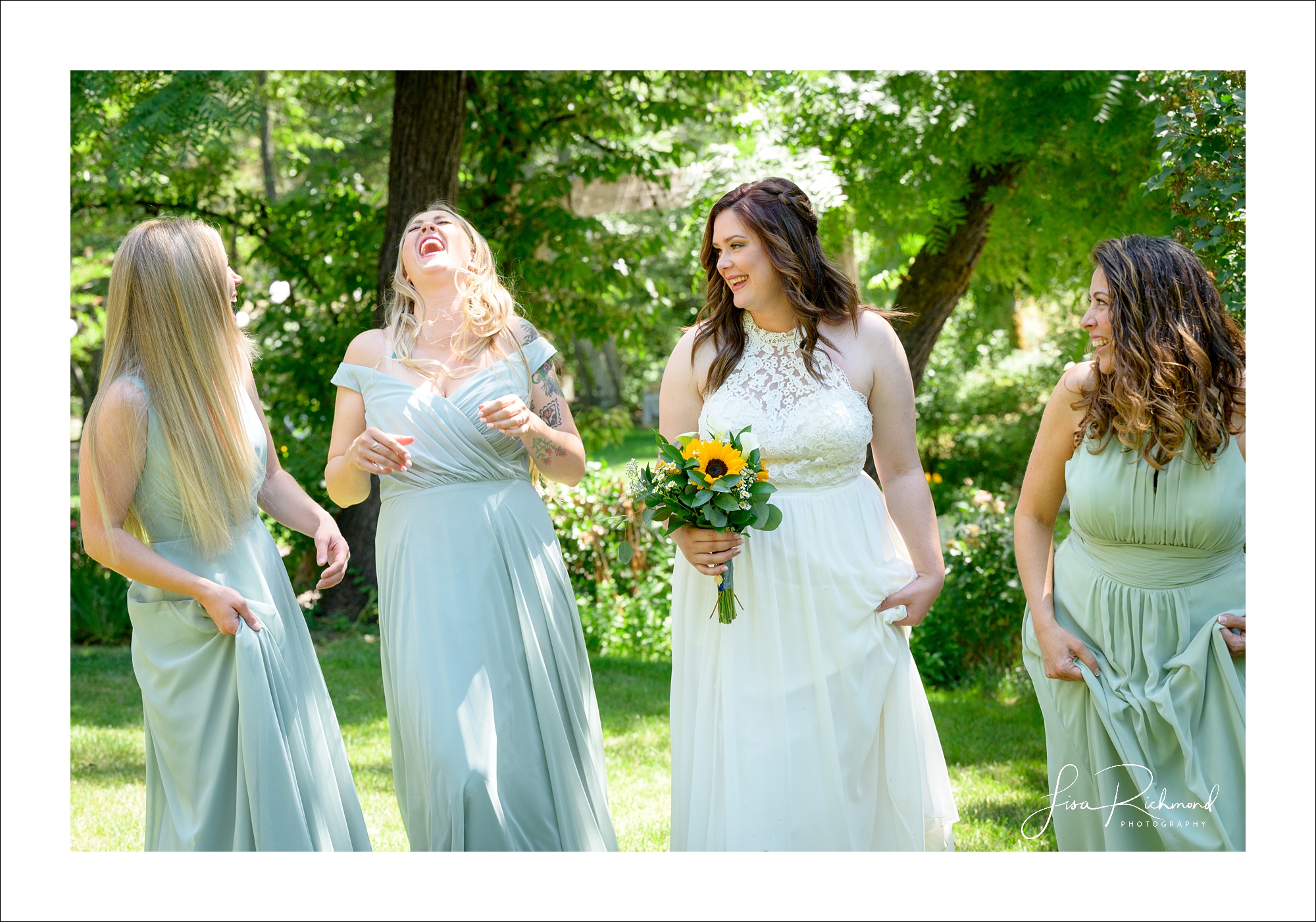 Ashlie and Erik <br> Joining the conga line at Fausel Ranch