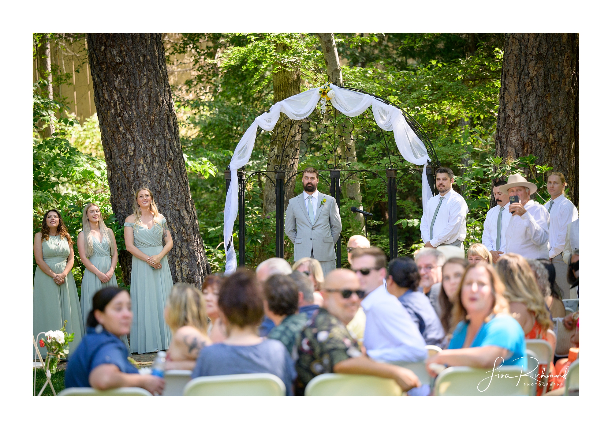 Ashlie and Erik <br> Joining the conga line at Fausel Ranch