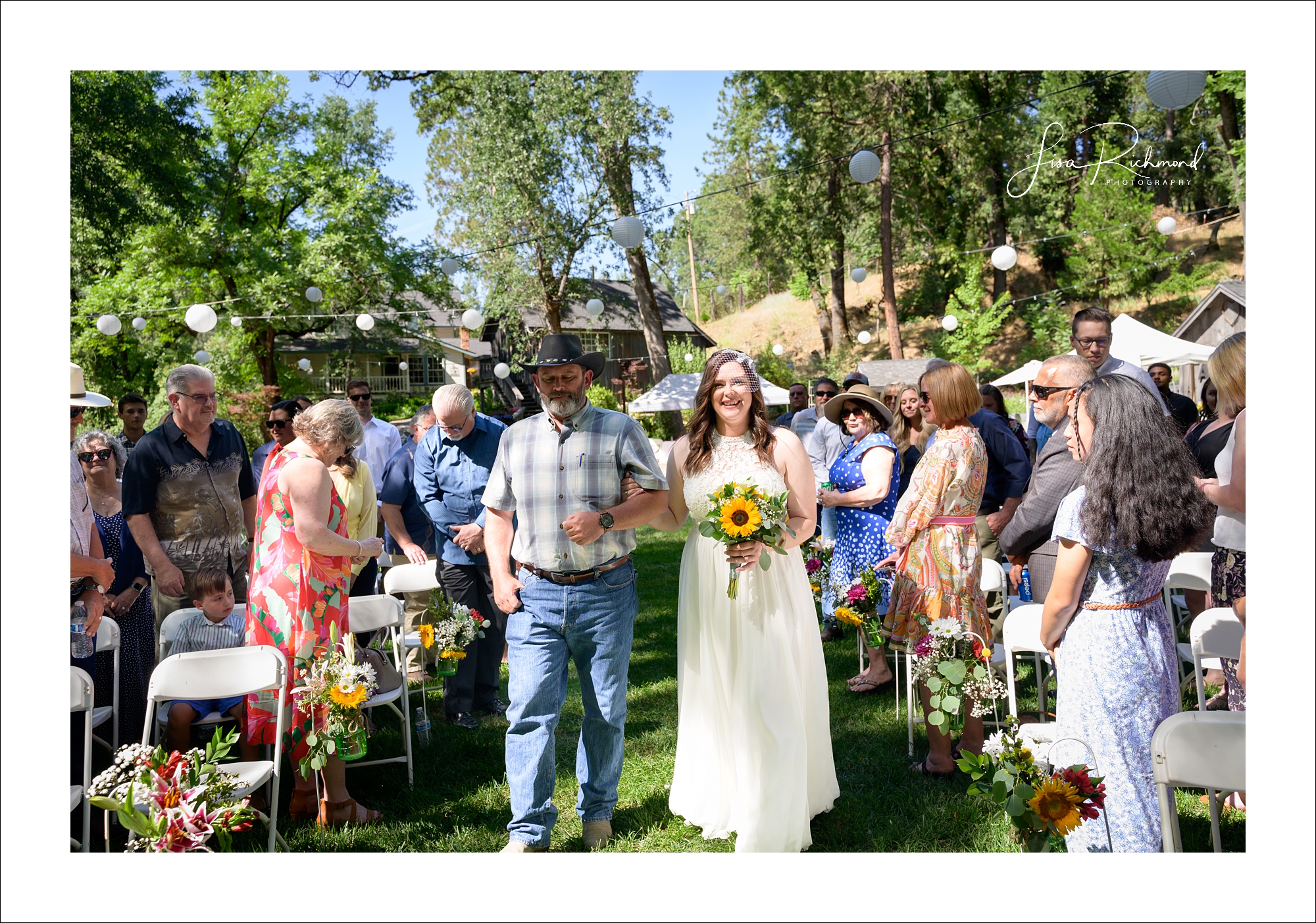 Ashlie and Erik <br> Joining the conga line at Fausel Ranch