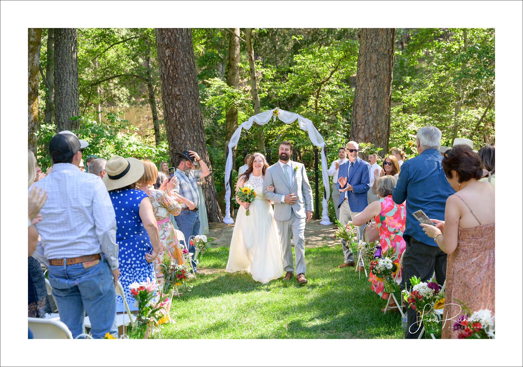 Ashlie and Erik <br> Joining the conga line at Fausel Ranch