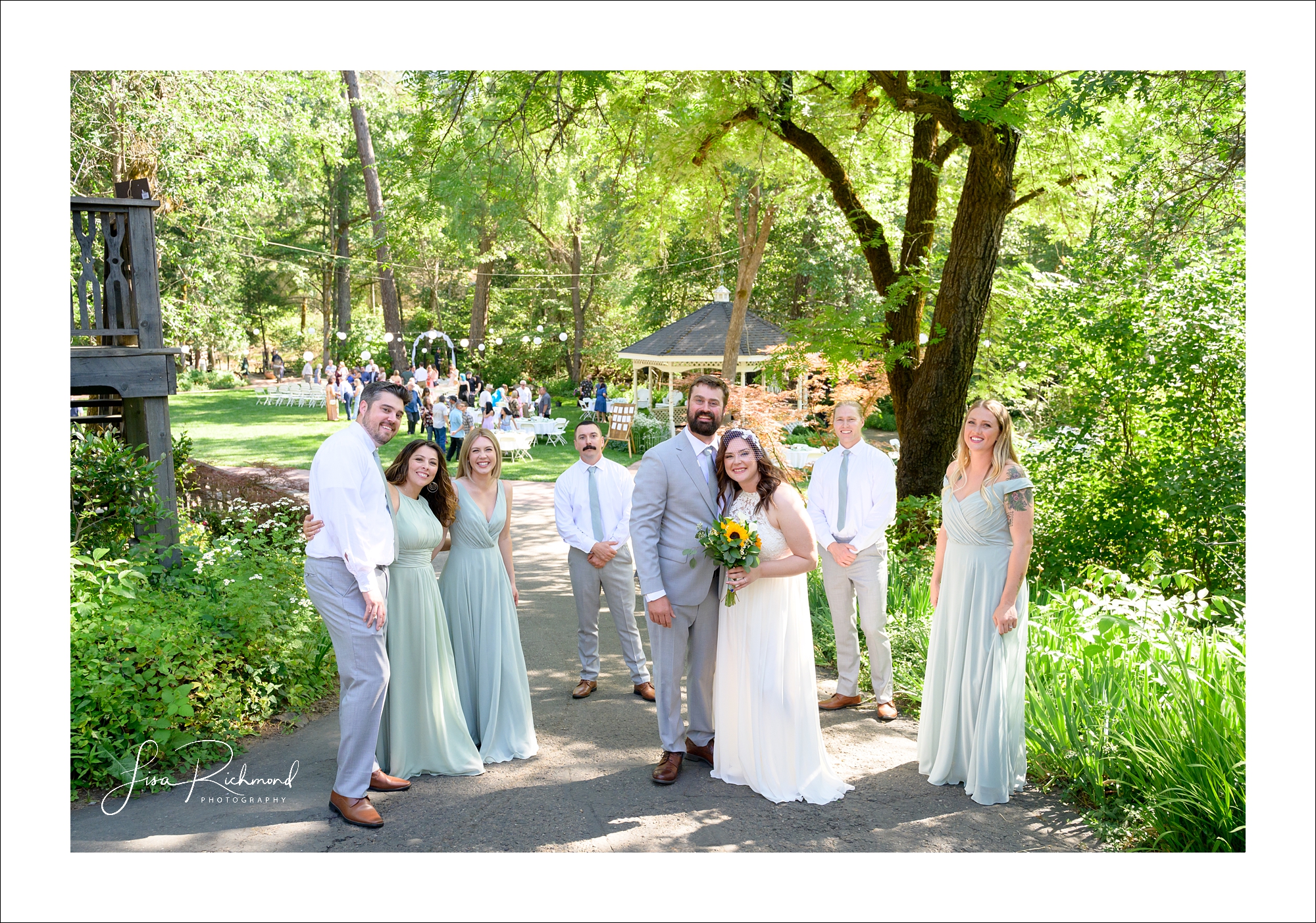 Ashlie and Erik <br> Joining the conga line at Fausel Ranch