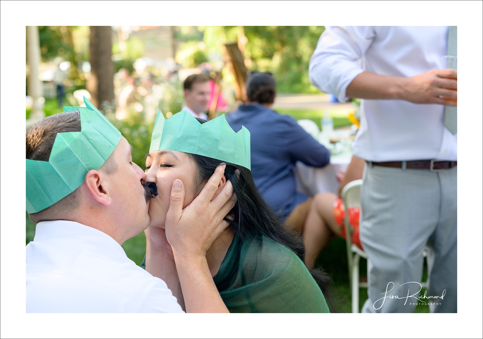 Ashlie and Erik <br> Joining the conga line at Fausel Ranch