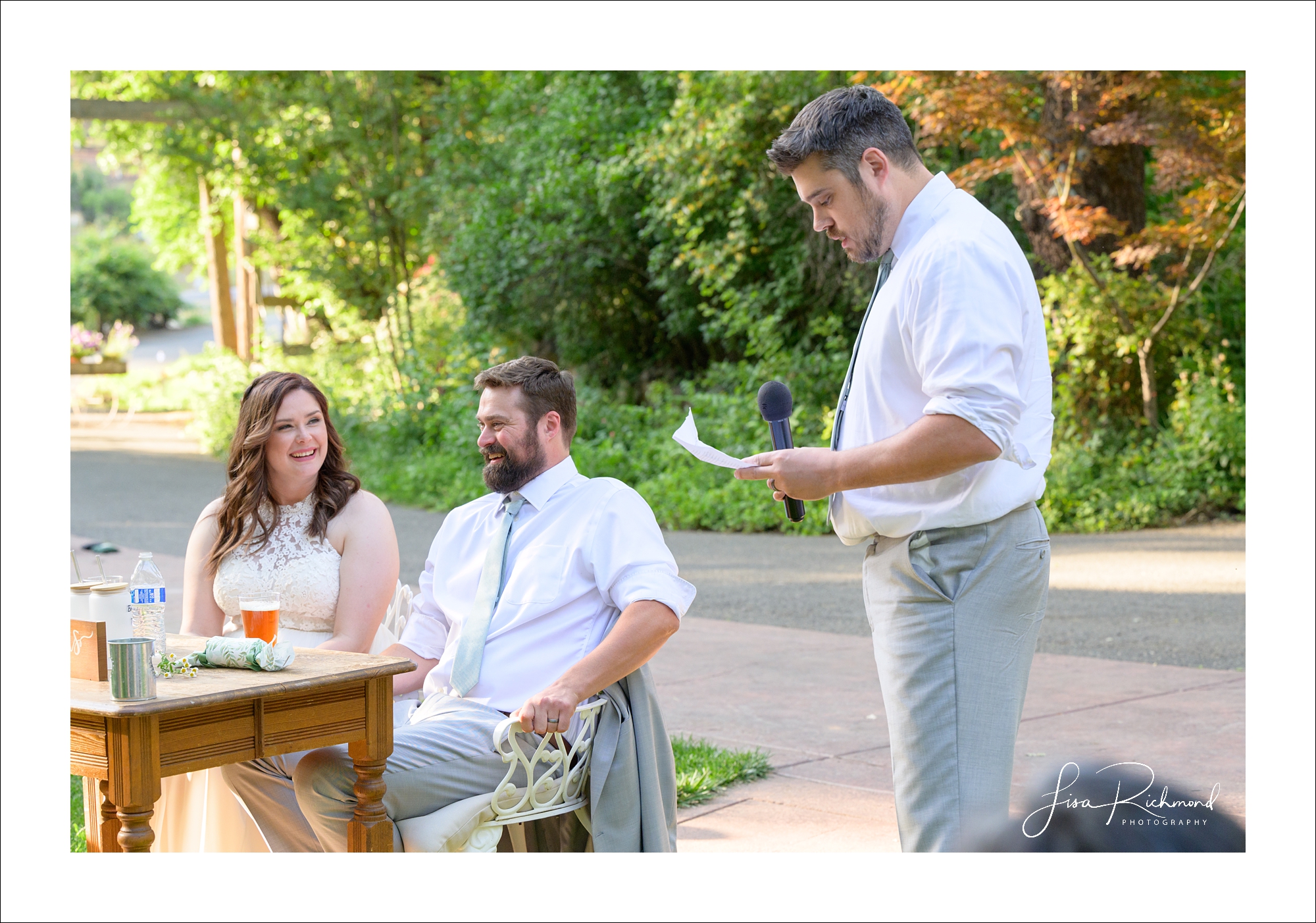 Ashlie and Erik <br> Joining the conga line at Fausel Ranch