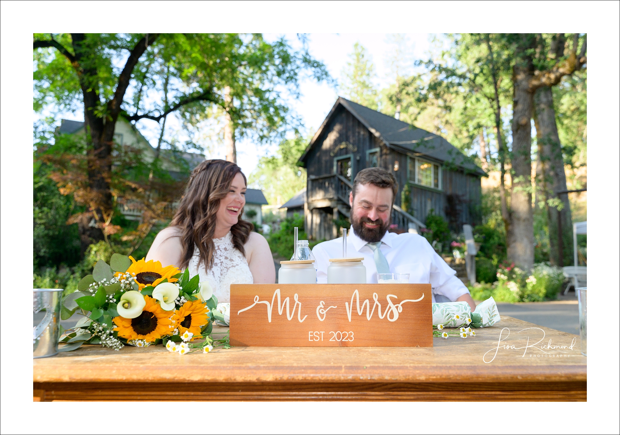 Ashlie and Erik <br> Joining the conga line at Fausel Ranch