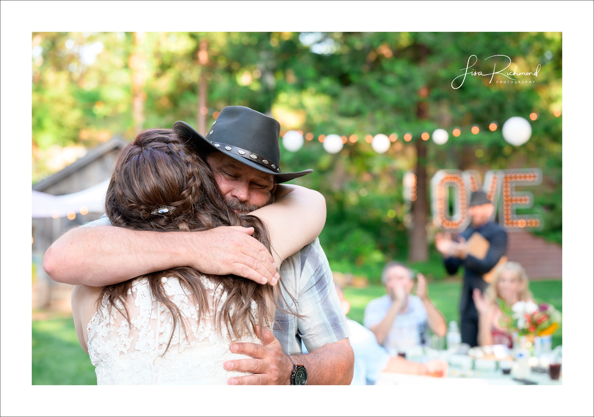 Ashlie and Erik <br> Joining the conga line at Fausel Ranch