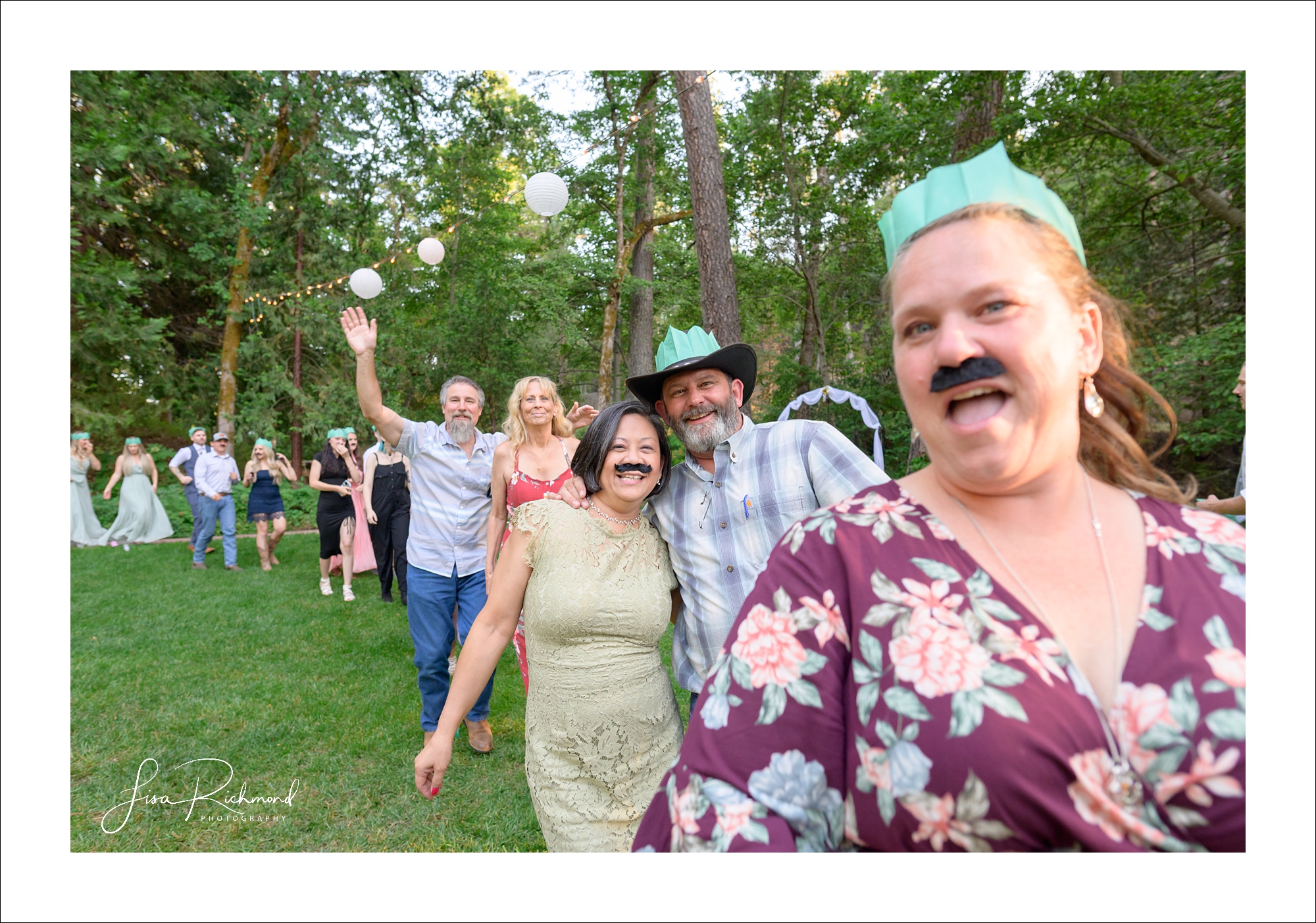 Ashlie and Erik <br> Joining the conga line at Fausel Ranch