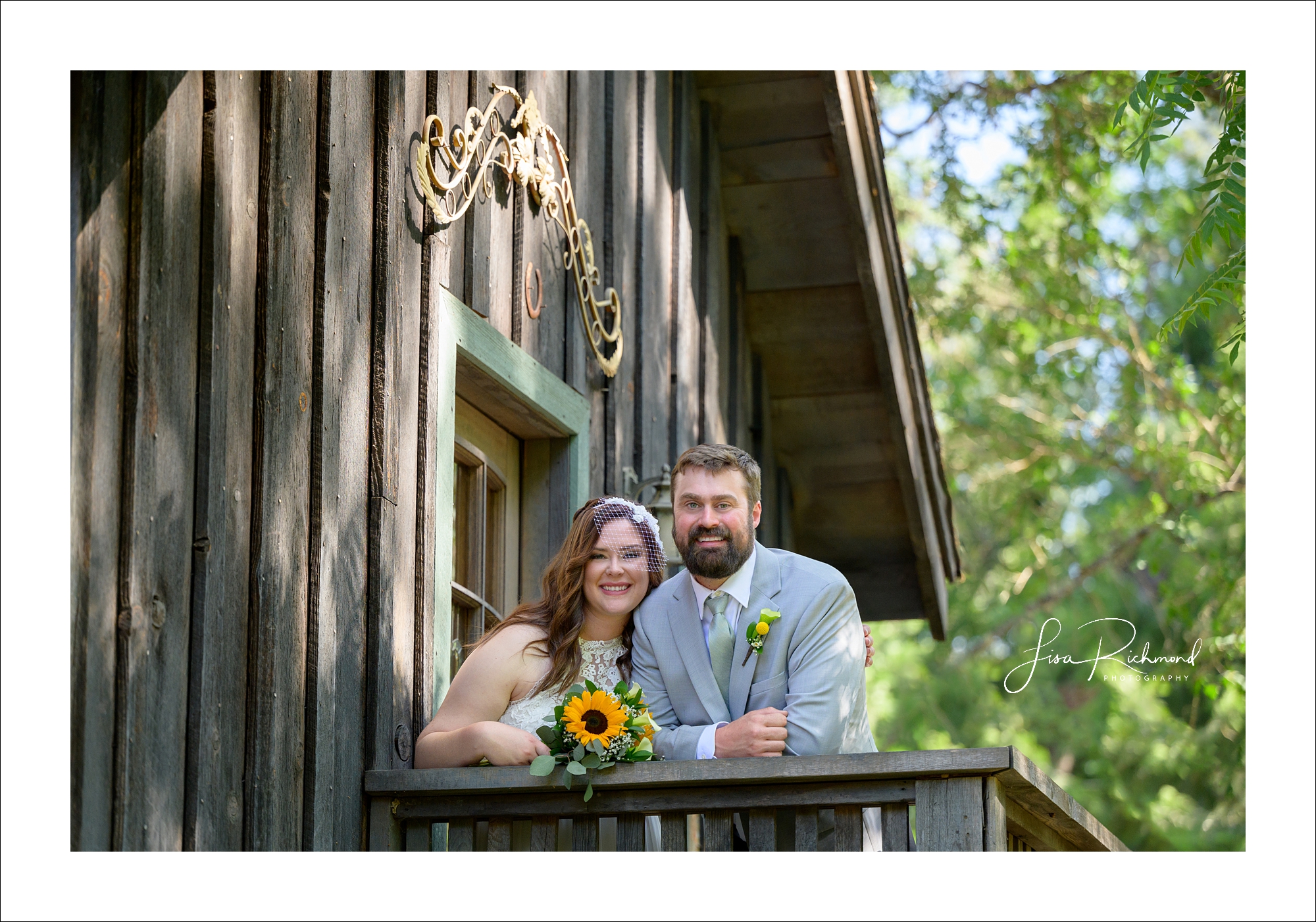 Ashlie and Erik <br> Joining the conga line at Fausel Ranch