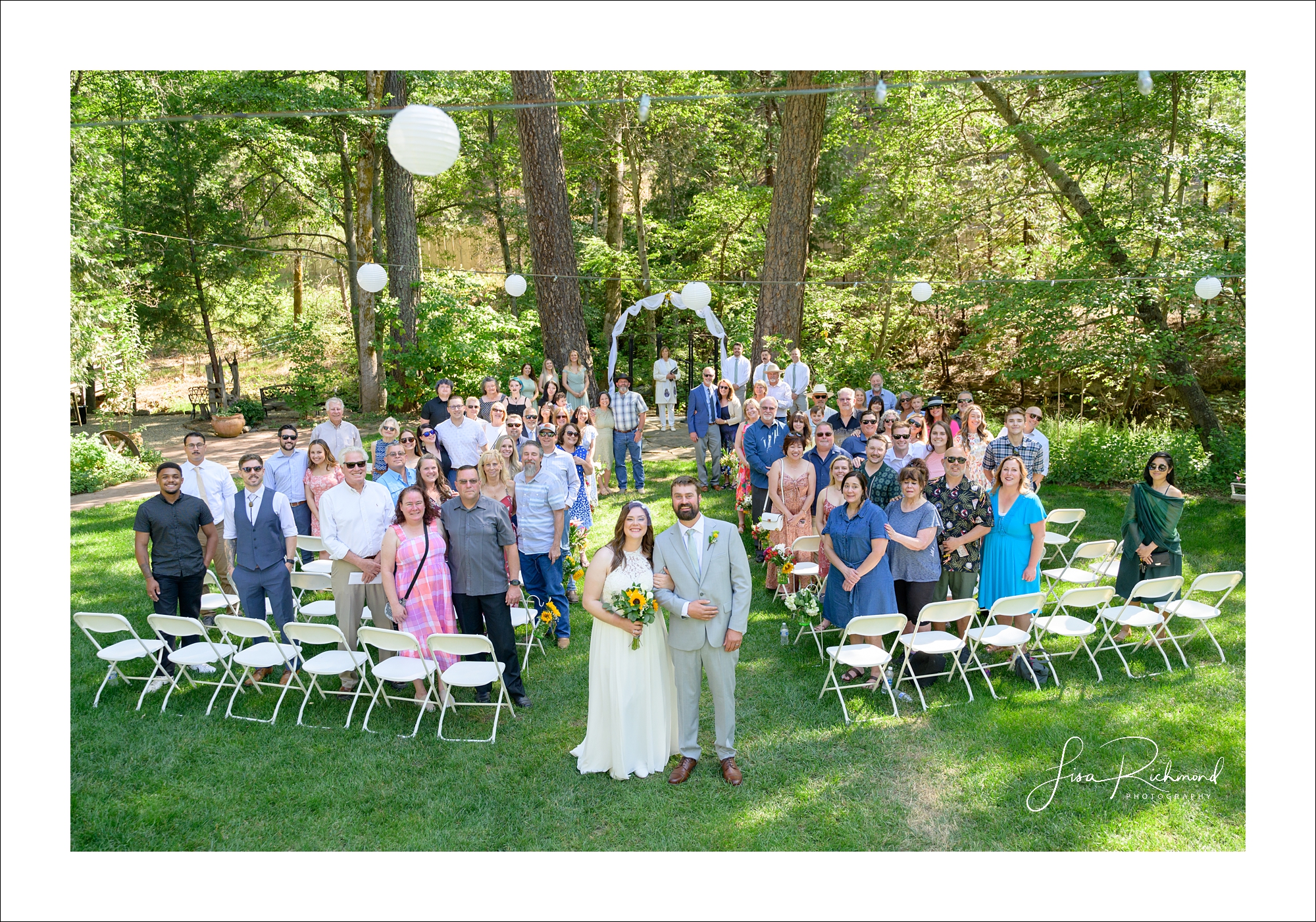 Ashlie and Erik <br> Joining the conga line at Fausel Ranch