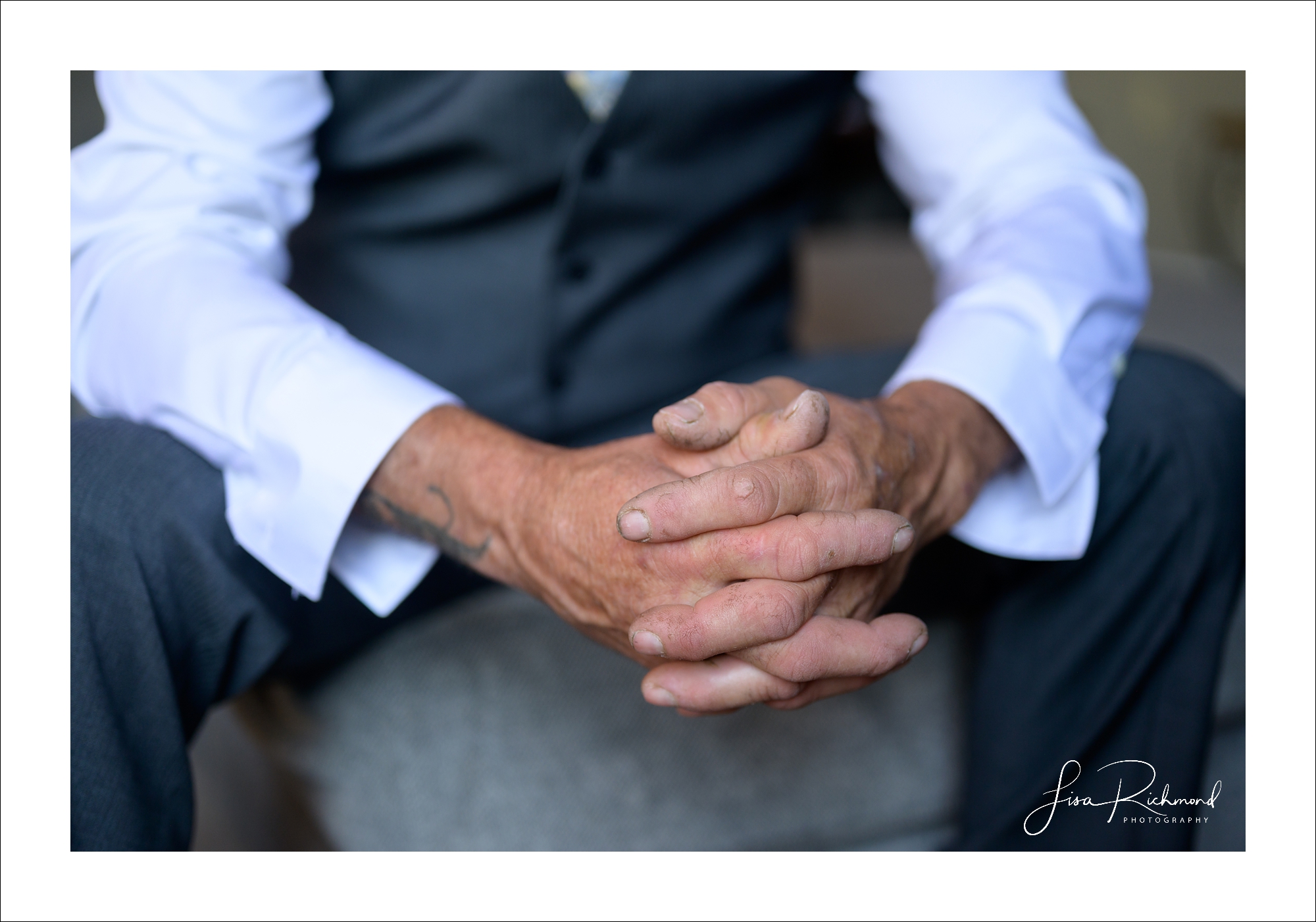 Donna and Robert <br> Married in the backyard