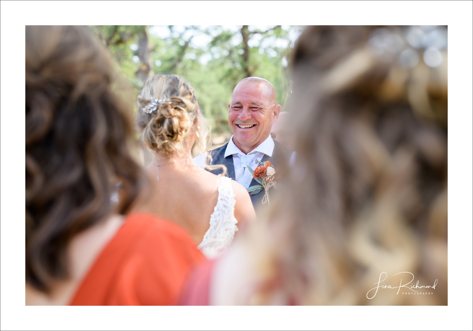 Donna and Robert <br> Married in the backyard