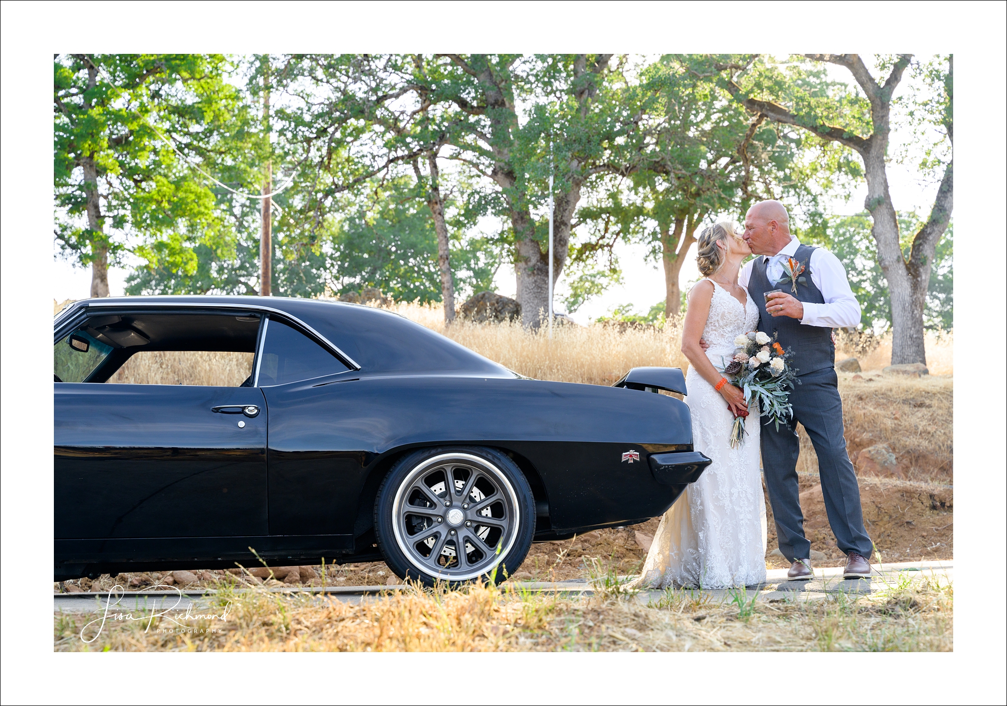 Donna and Robert <br> Married in the backyard