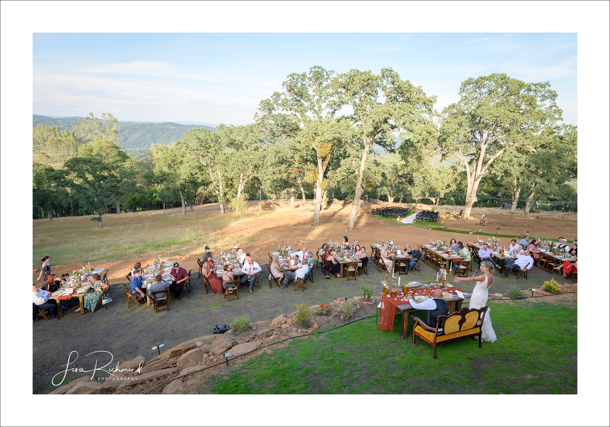 Donna and Robert <br> Married in the backyard