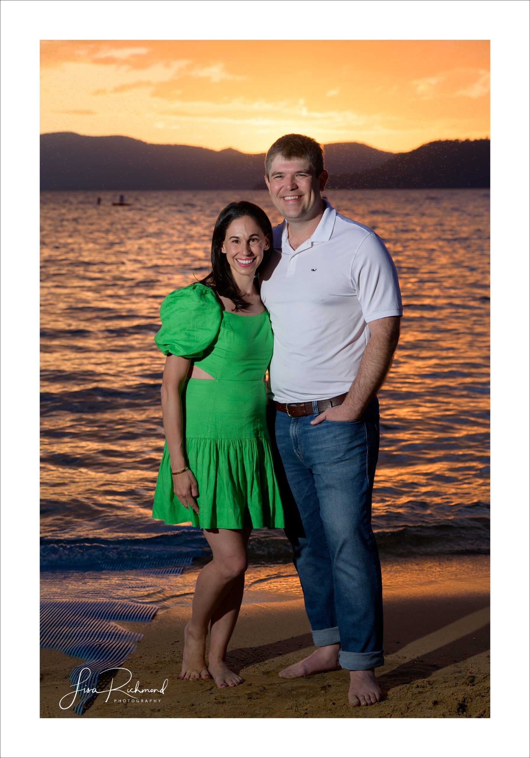 The Weinberger family at Sand Harbor