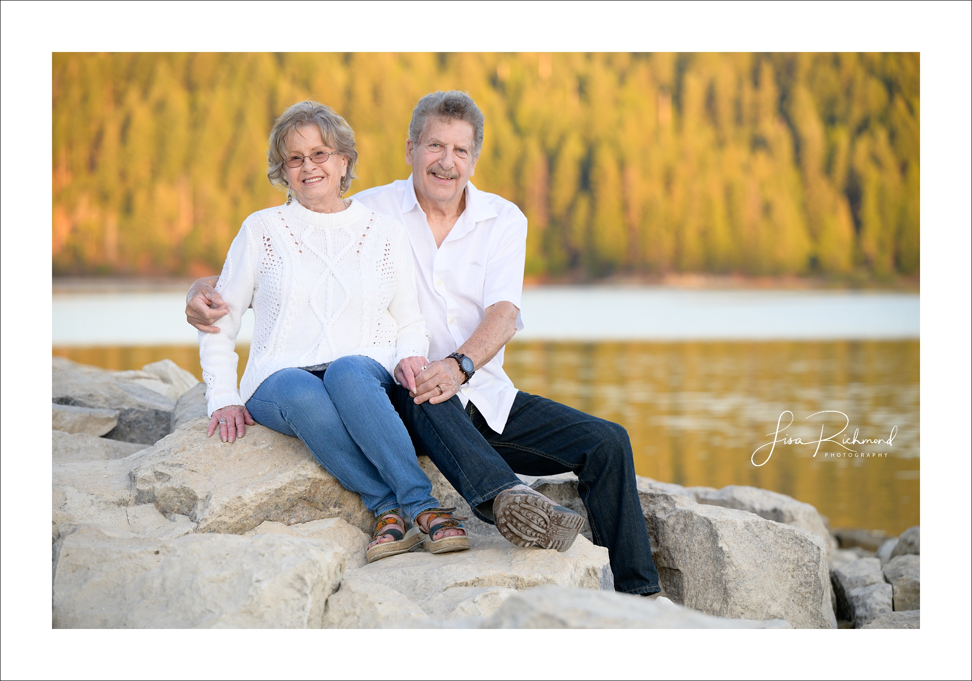 Schlavin/Pittman families at Sly Park Lake