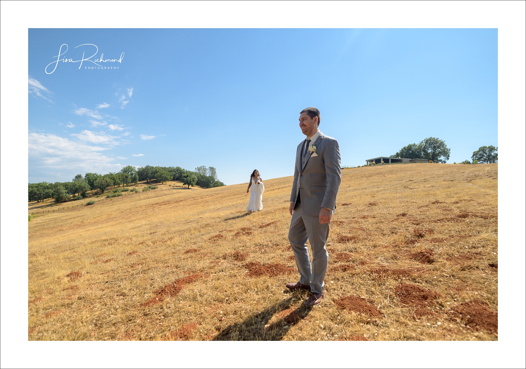 Jessica and Cory celebrate their wedding day at Black Oak Mountain Vineyards