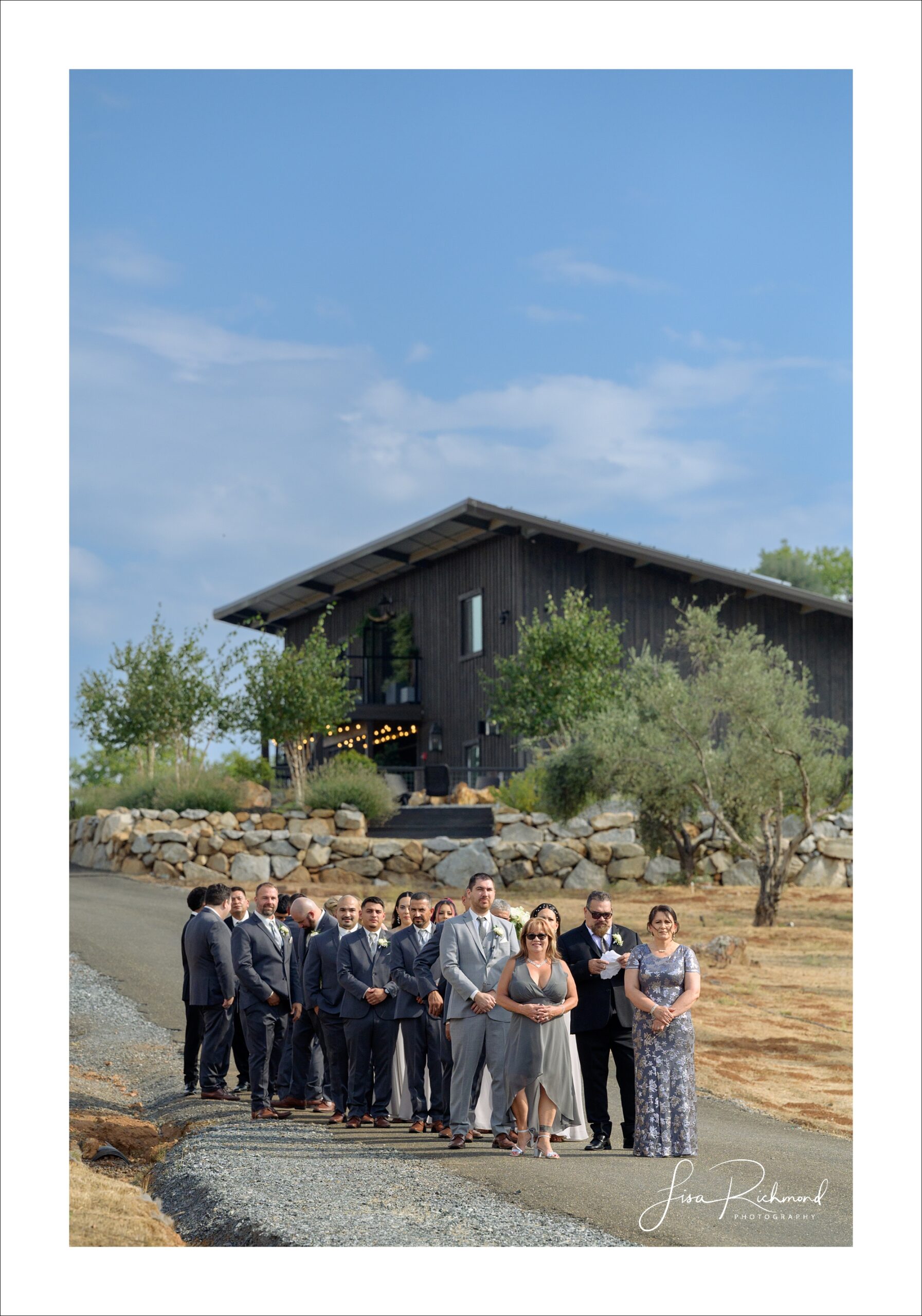 Jessica and Cory celebrate their wedding day at Black Oak Mountain Vineyards