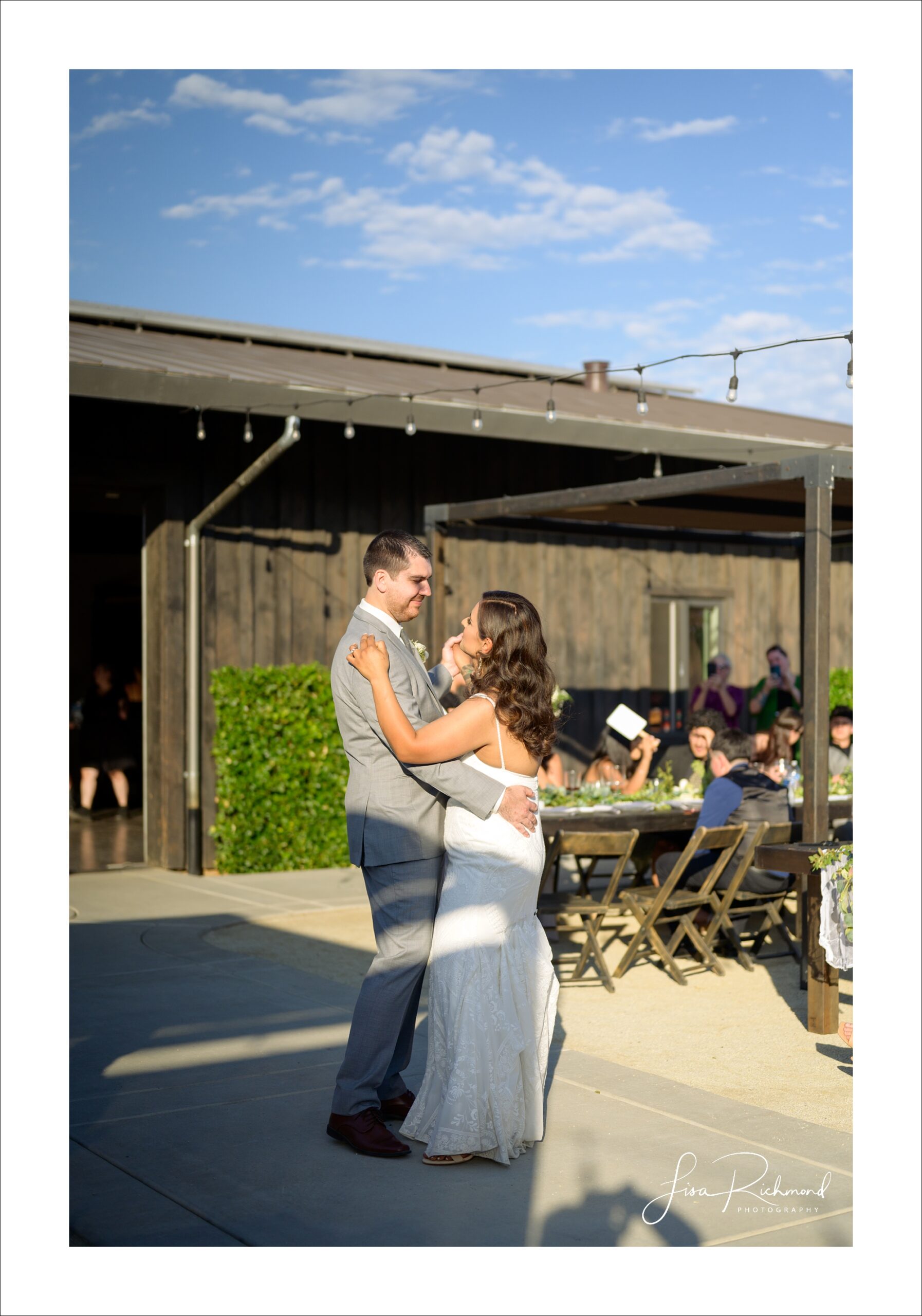 Jessica and Cory celebrate their wedding day at Black Oak Mountain Vineyards