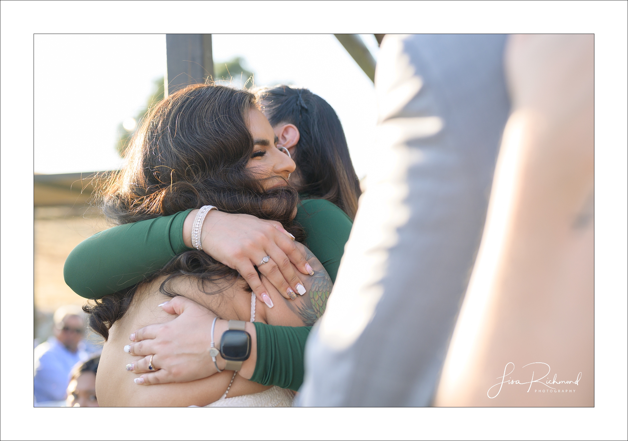 Jessica and Cory celebrate their wedding day at Black Oak Mountain Vineyards