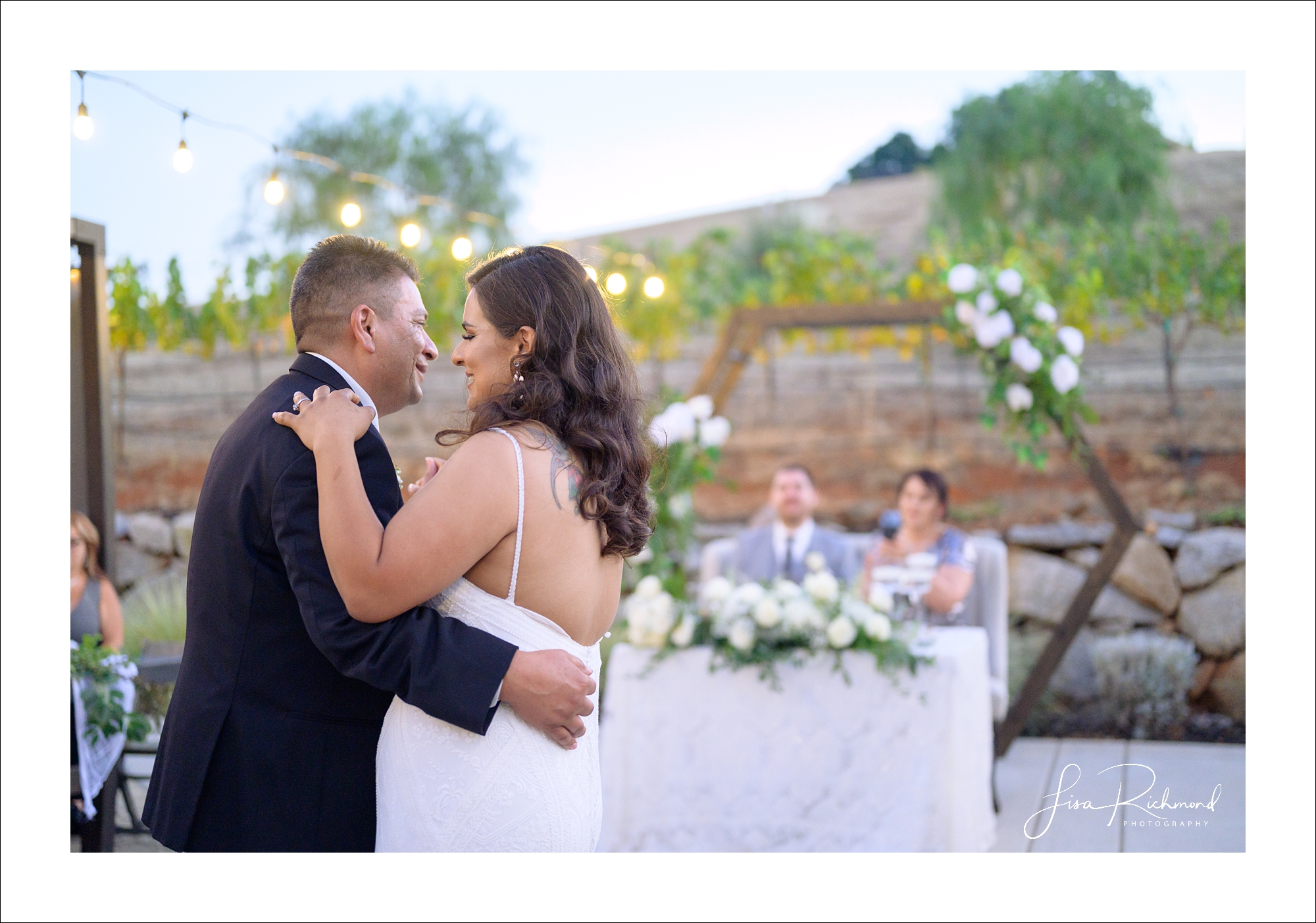 Jessica and Cory celebrate their wedding day at Black Oak Mountain Vineyards