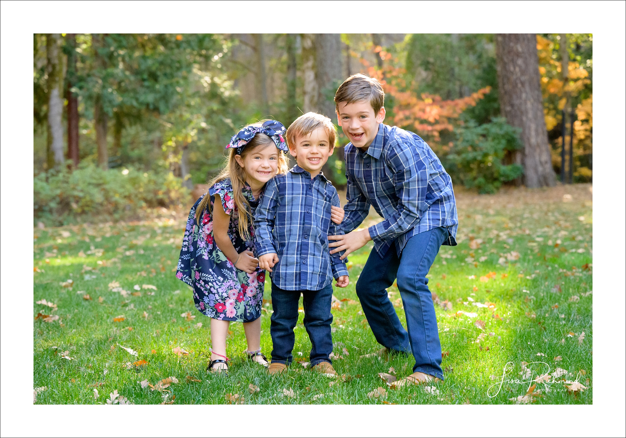 The Hinds extended family at Fausel Ranch