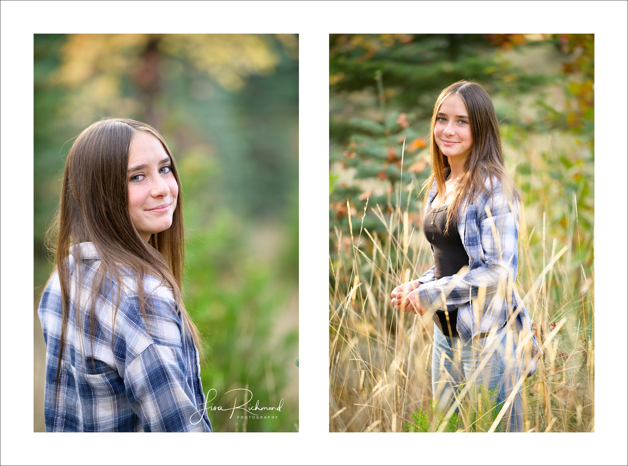 Madison and Hailey, Fall 2023, Apple Hill