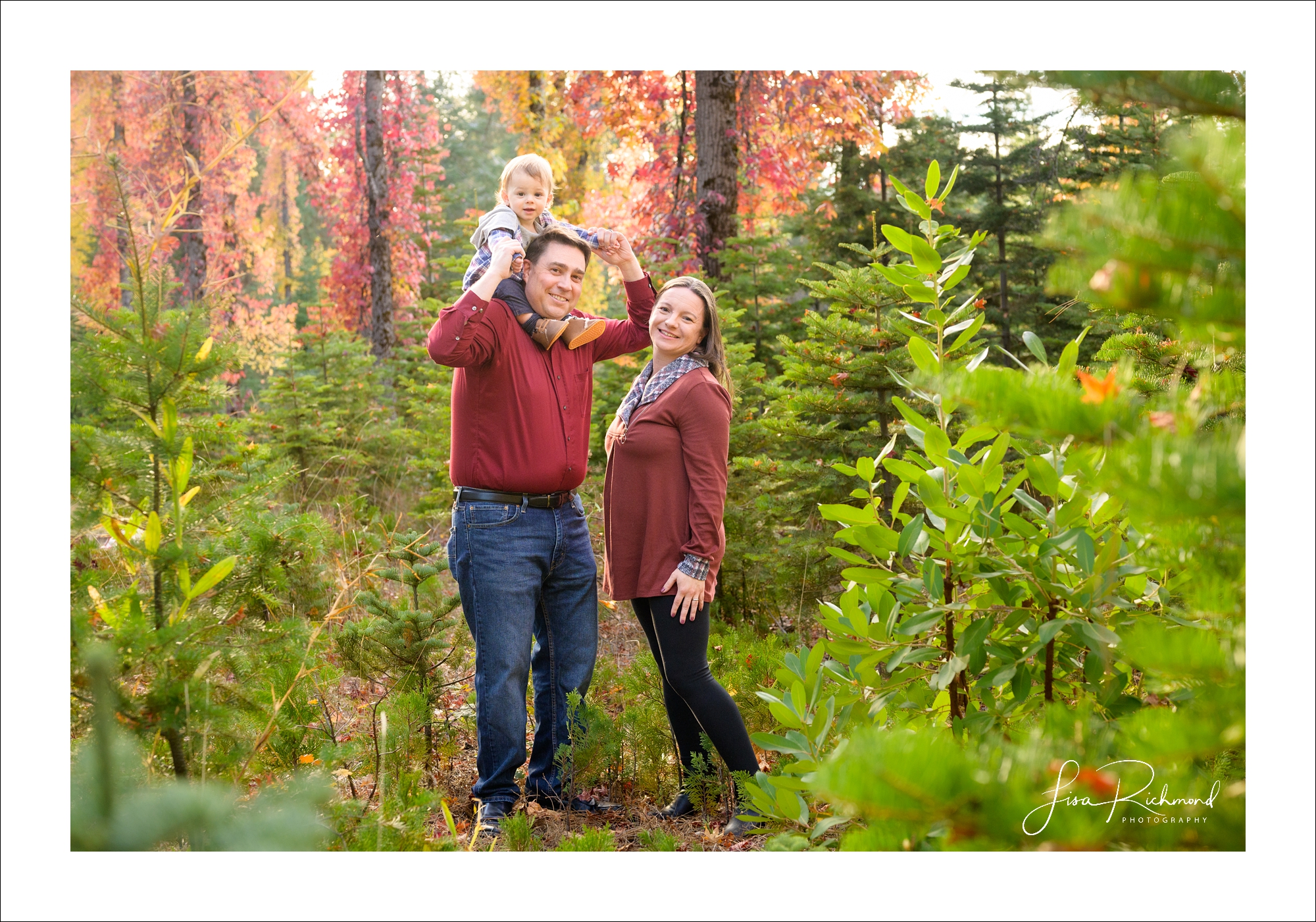 The Pollock&#8217;s family session in Apple Hill