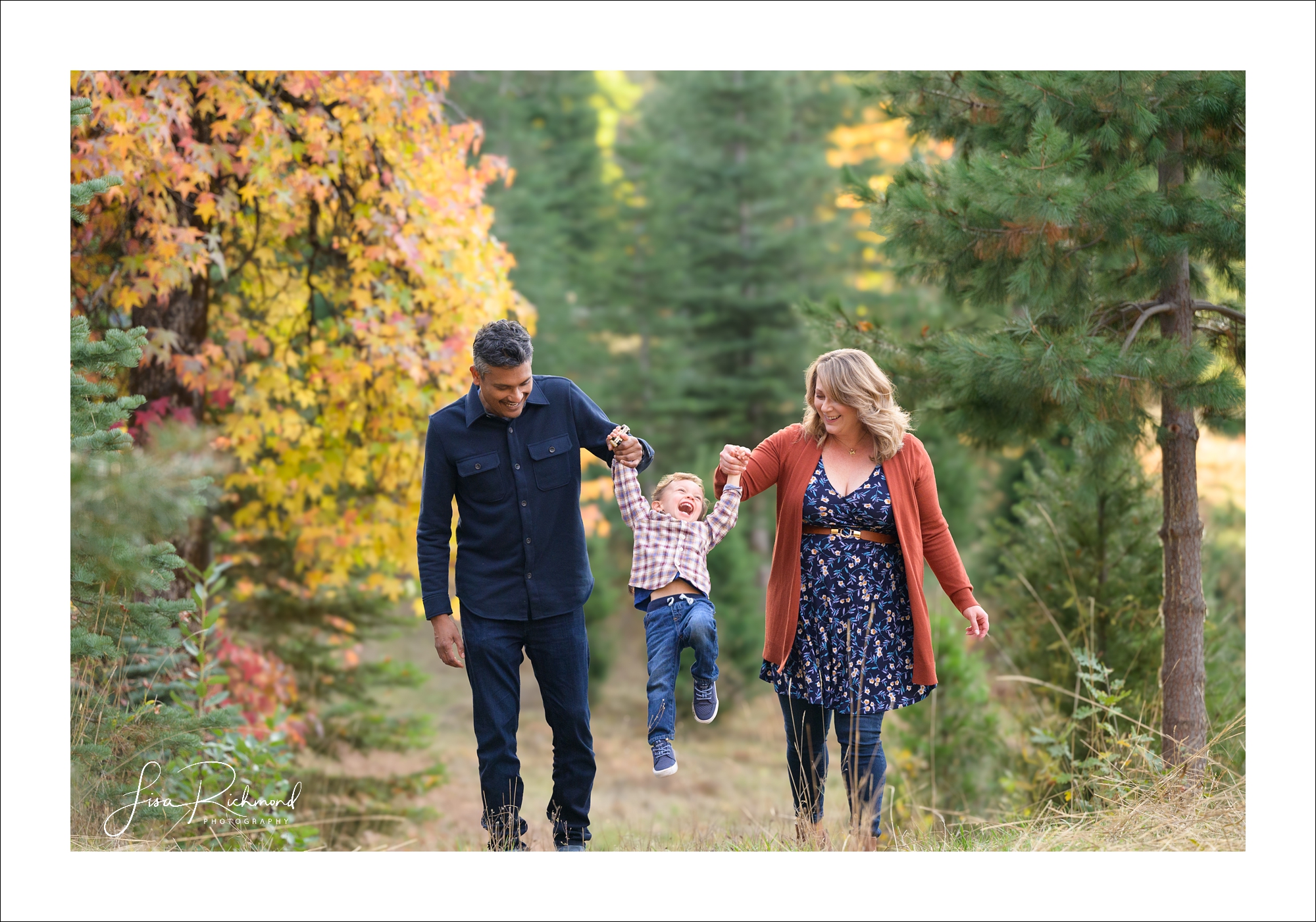 The Pollock&#8217;s family session in Apple Hill